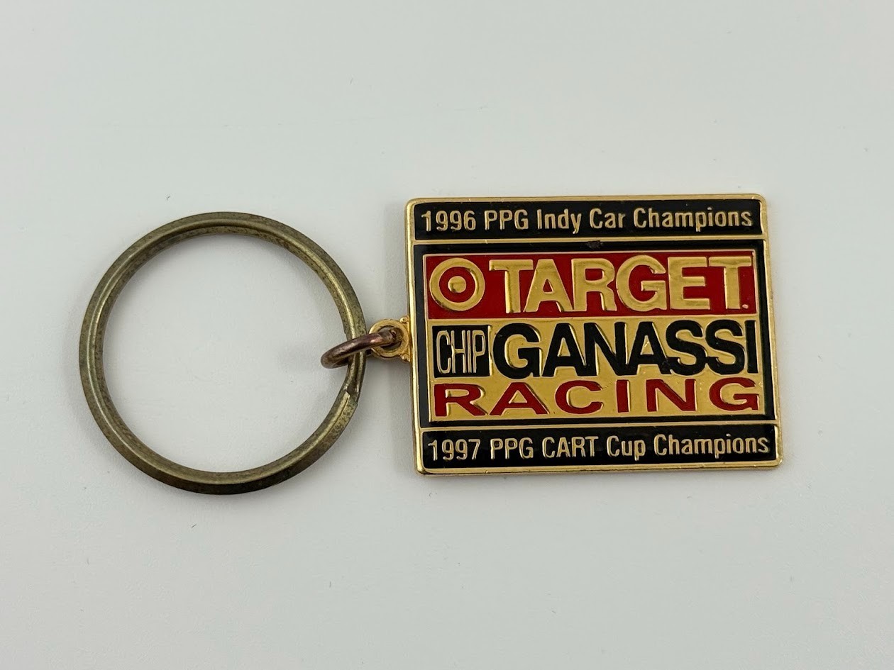 Target Chip Ganassi Racing Keychain Indy 500 Car Race 1997 Target Chip Ganassi Racing Keychain Indy 500 Car Race 1997
