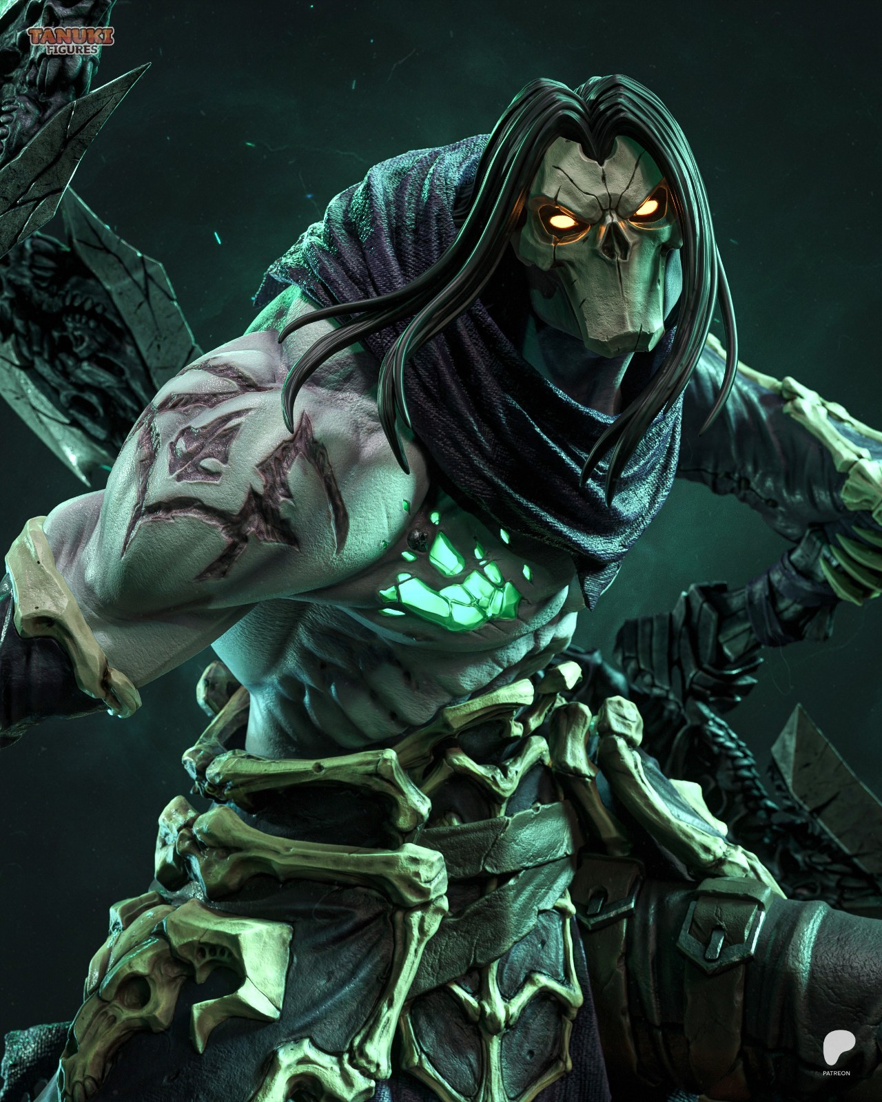 Death | Darksiders II | 1/6 Scale High‑Quality Resin Kit (Unpainted) Death | Darksiders II | 1/6 Scale High‑Quality Resin Kit (Unpainted)