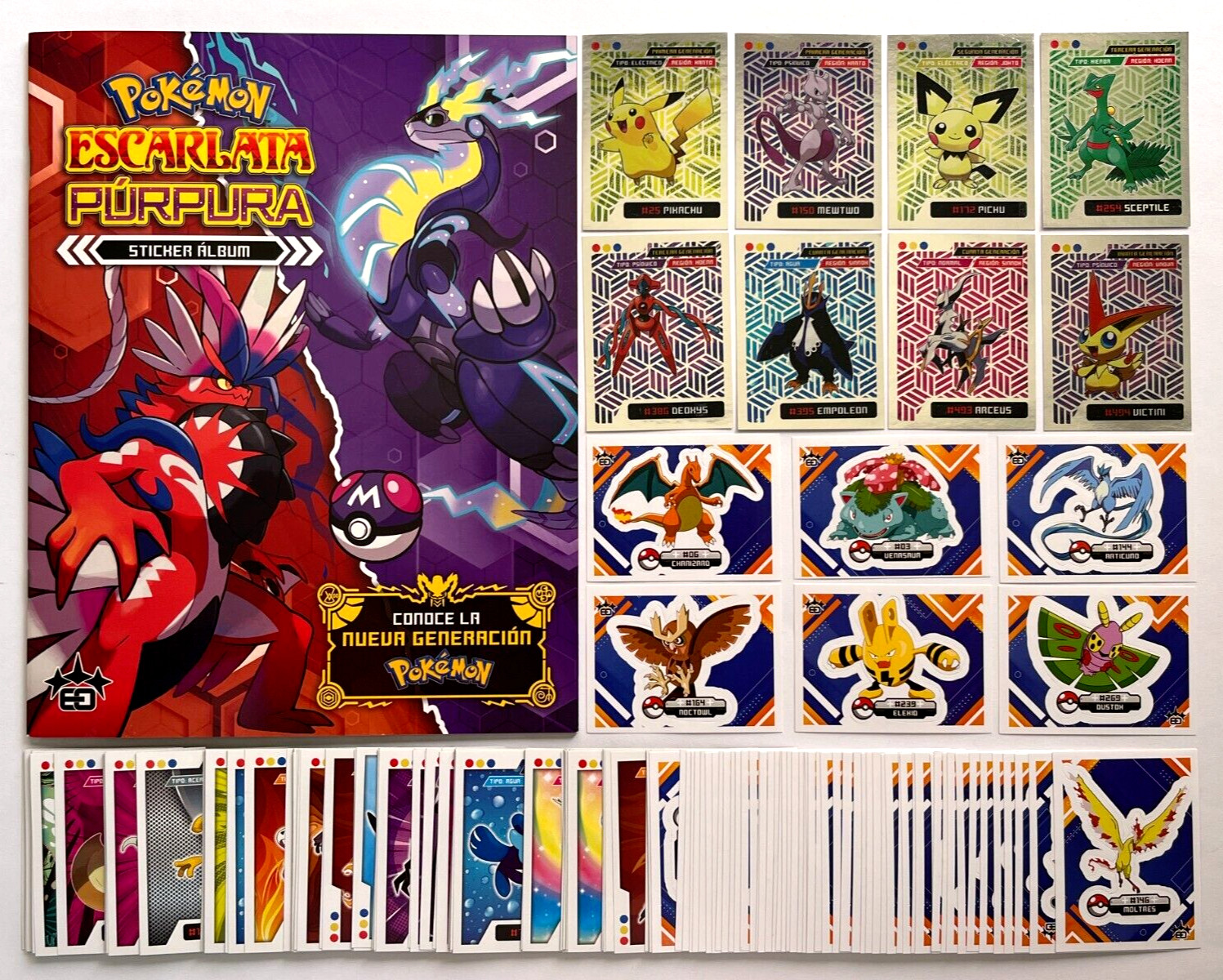ALBUM POKEMON SCARLET & VIOLET + Full Set 292/292 PERU Sticker 2024 CHARIZARD ALBUM POKEMON SCARLET & VIOLET + Full Set 292/292 PERU Sticker 2024 CHARIZARD
