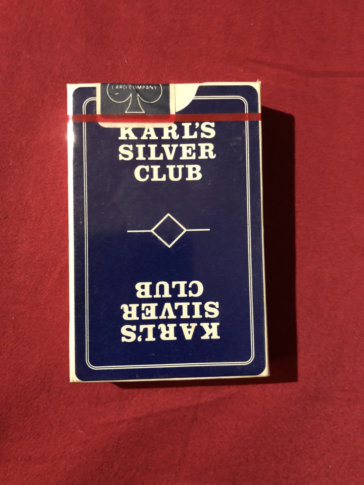 (NEW) Vintage Blue Karl’s Silver Club USPC Blue Seal Card Deck (NEW) Vintage Blue Karl’s Silver Club USPC Blue Seal Card Deck