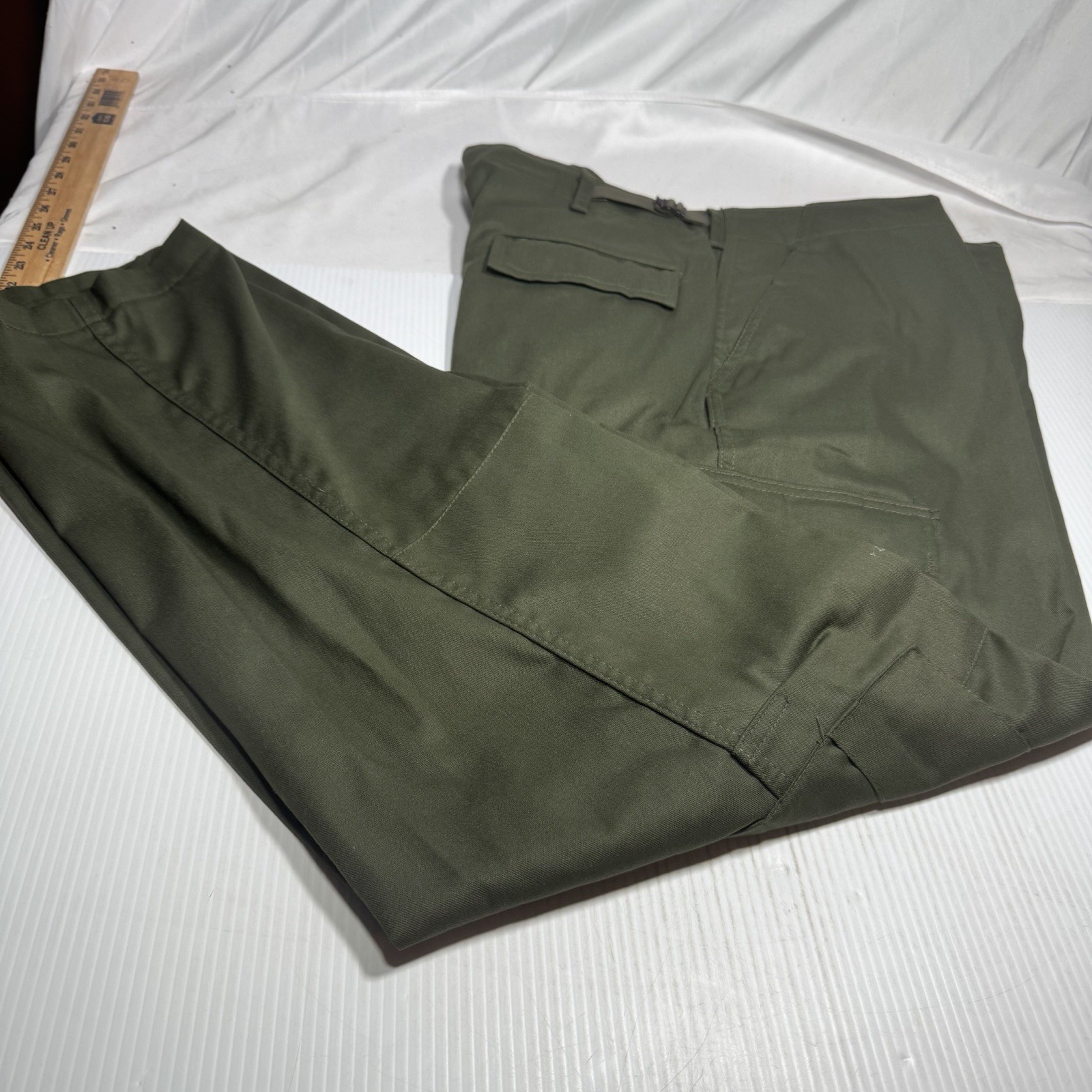 Vintage 1960s US Mil. Cotton Combat Trousers NOS Sz XL - #1 Vintage 1960s US Mil. Cotton Combat Trousers NOS Sz XL - #1