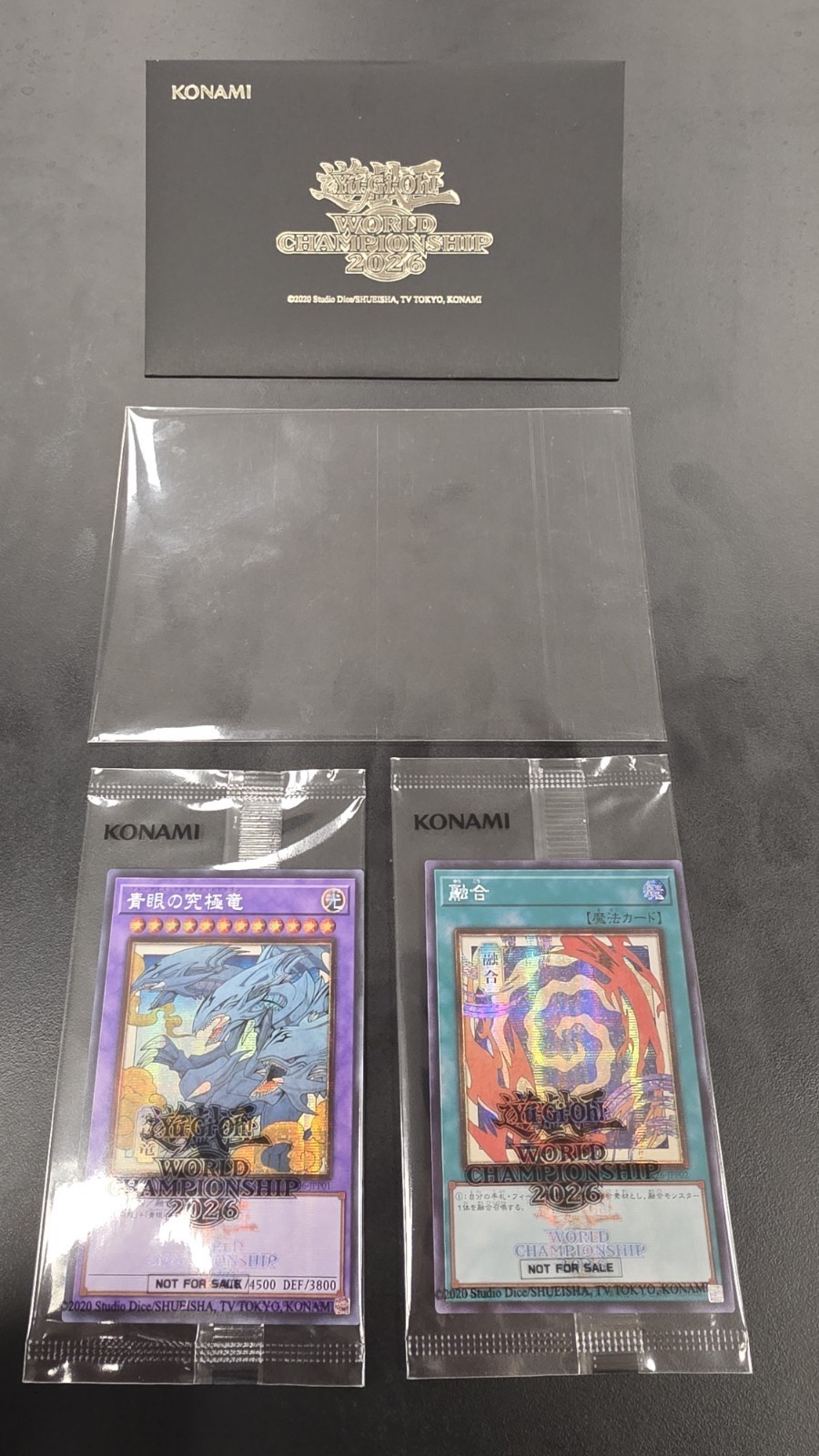 Yu-Gi-Oh WCS 2026 Polymerization Blue-Eyes Ultimate Dragon Envelope Japanese Yu-Gi-Oh WCS 2026 Polymerization Blue-Eyes Ultimate Dragon Envelope Japanese