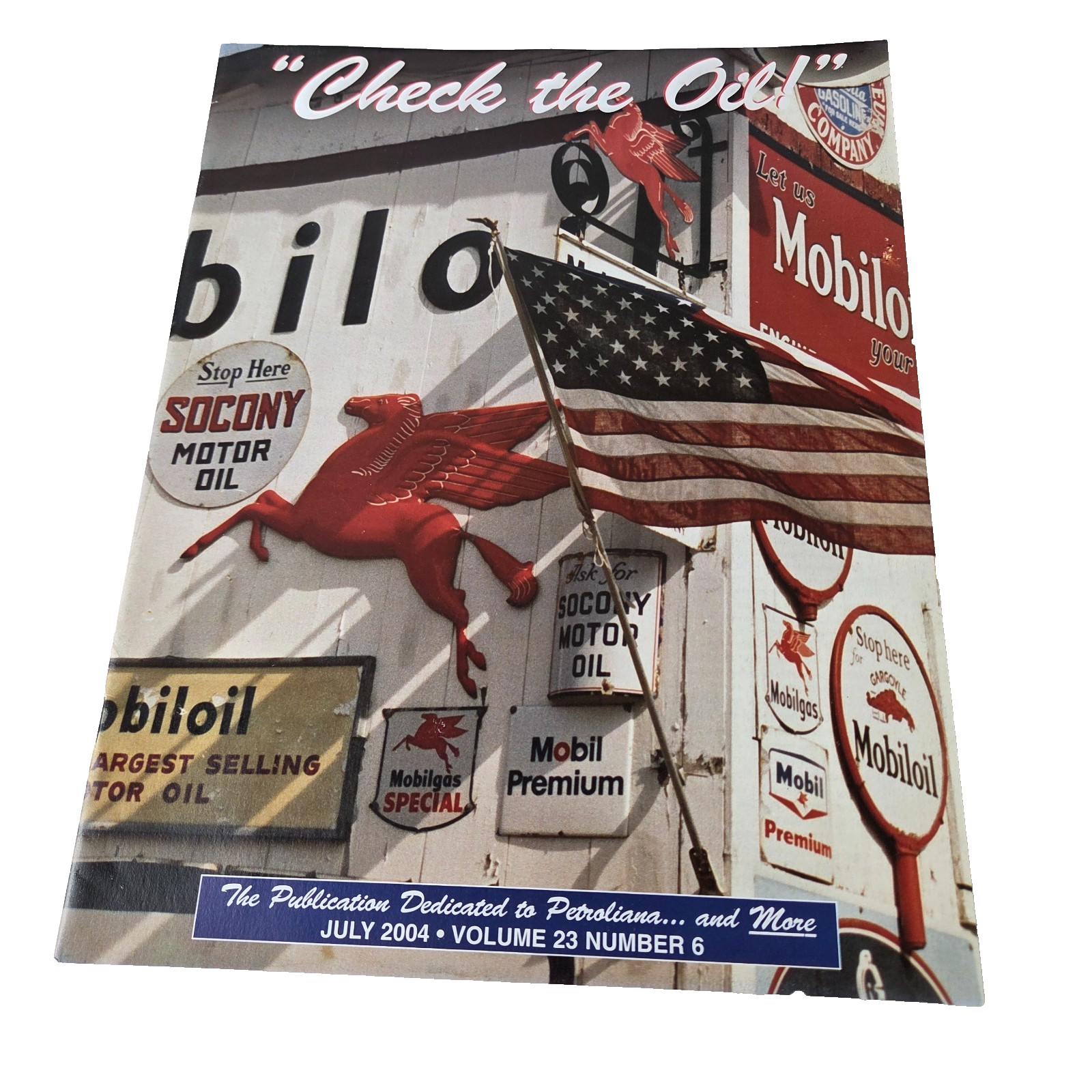 Vintage Porcelain Gasoline Magazine - Mobil Gas Pump Porcelain Shell Ad Sign Vintage Porcelain Gasoline Magazine - Mobil Gas Pump Porcelain Shell Ad Sign