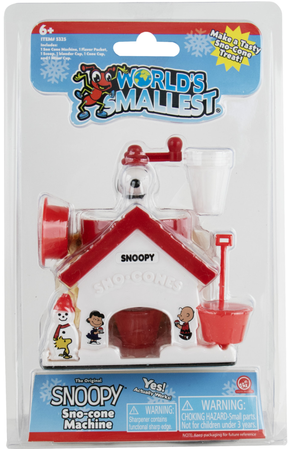 World's Smallest Snoopy SNO-CONE MAKER Peanuts Toy Snow Machine Shaved Ice World's Smallest Snoopy SNO-CONE MAKER Peanuts Toy Snow Machine Shaved Ice