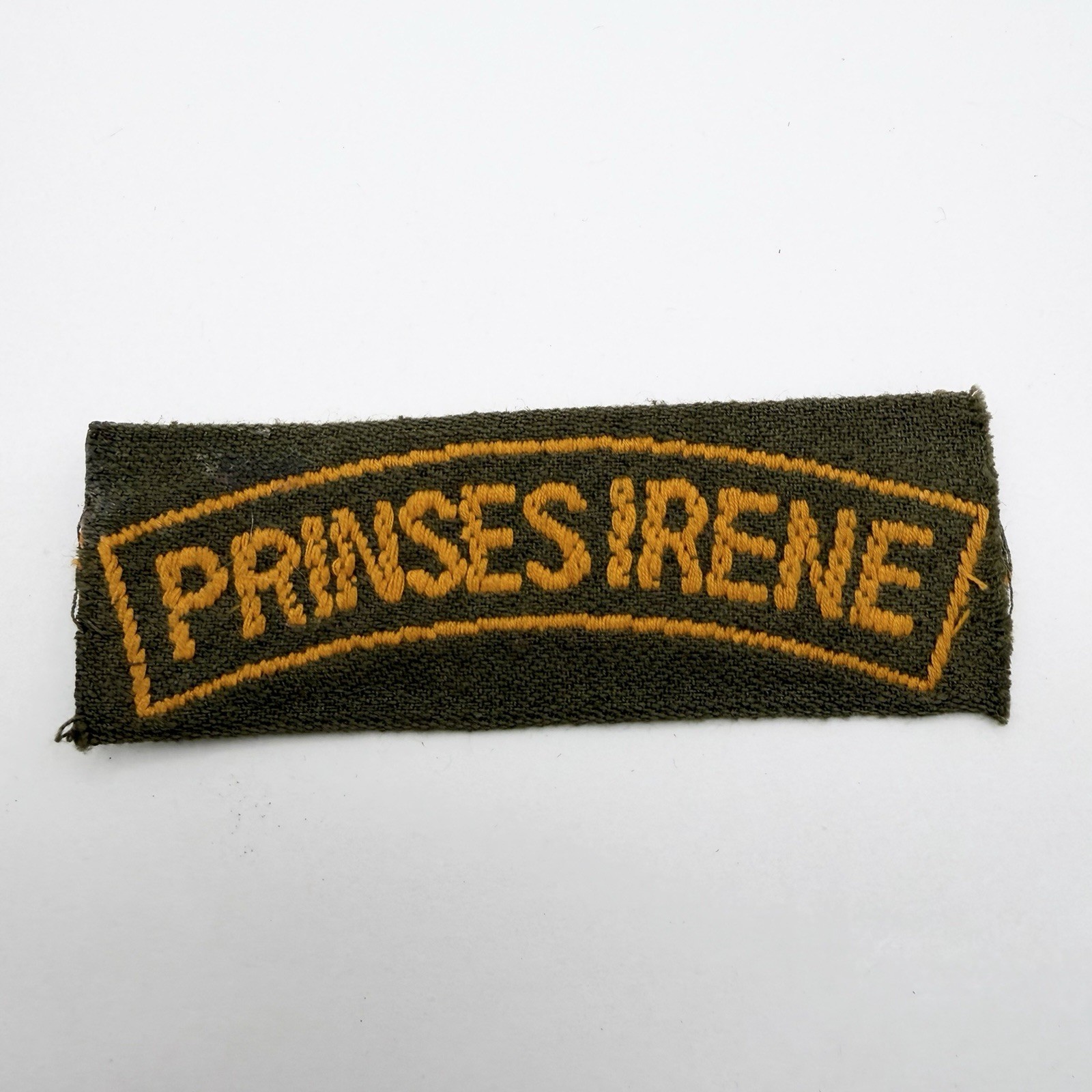 Genuine WW2 Prinses Irene Brigade Shoulder Title Nederland Netherlands Genuine WW2 Prinses Irene Brigade Shoulder Title Nederland Netherlands