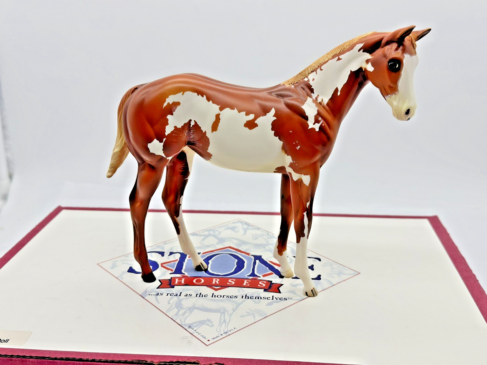 Peter Stone 2002 Horse Weanling Parr's Dream Doll with original box Peter Stone 2002 Horse Weanling Parr's Dream Doll with original box