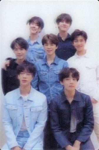 BTS Bangtan Boys Group Photo Card LOVE YOURSELF Tear Special Japan