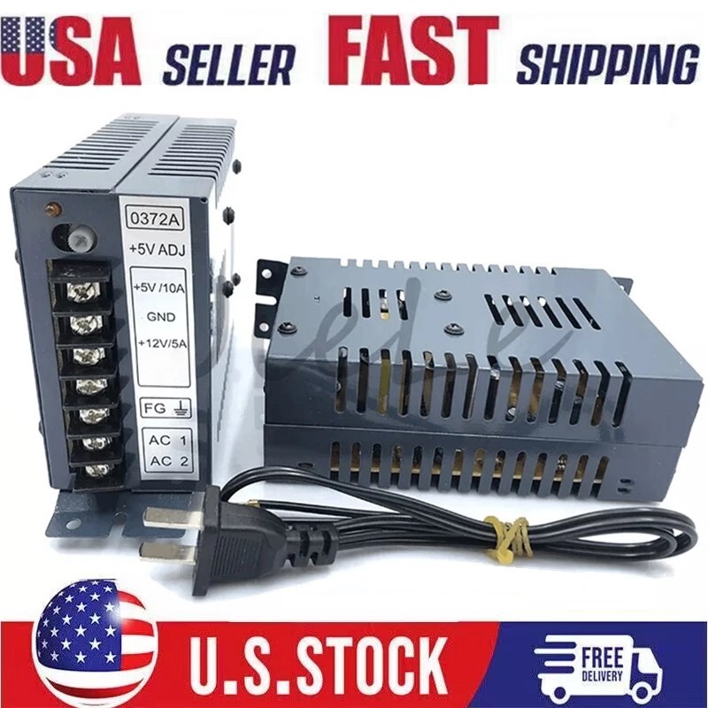 NEW ARCADE 10 AMP SWITCHING POWER SUPPLY +5V 10A 12V 5A JAMMA POWER SUPPLY NEW ARCADE 10 AMP SWITCHING POWER SUPPLY +5V 10A 12V 5A JAMMA POWER SUPPLY