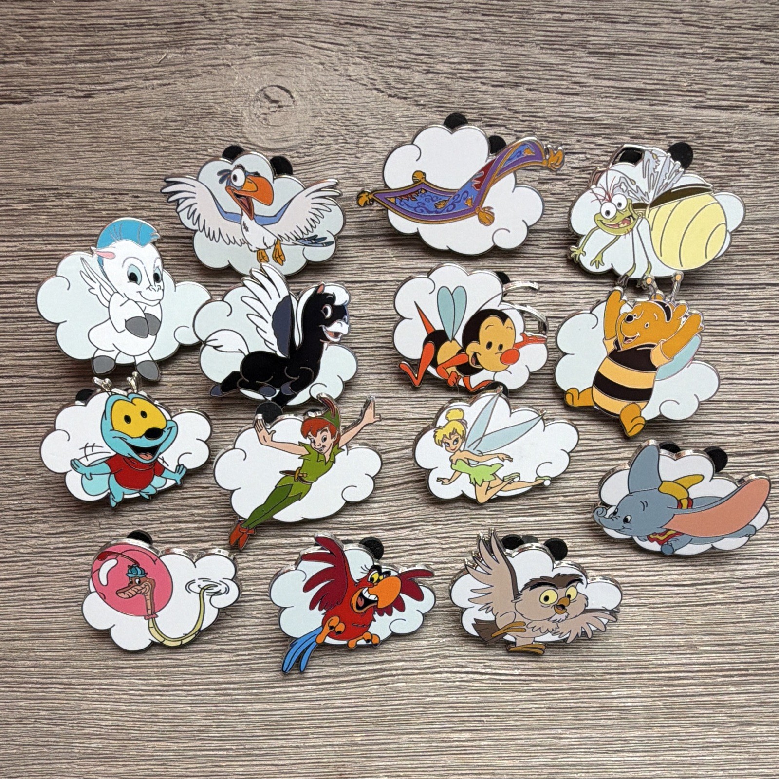 Disney Fantasy Flights Mystery Pin set Disney Fantasy Flights Mystery Pin set