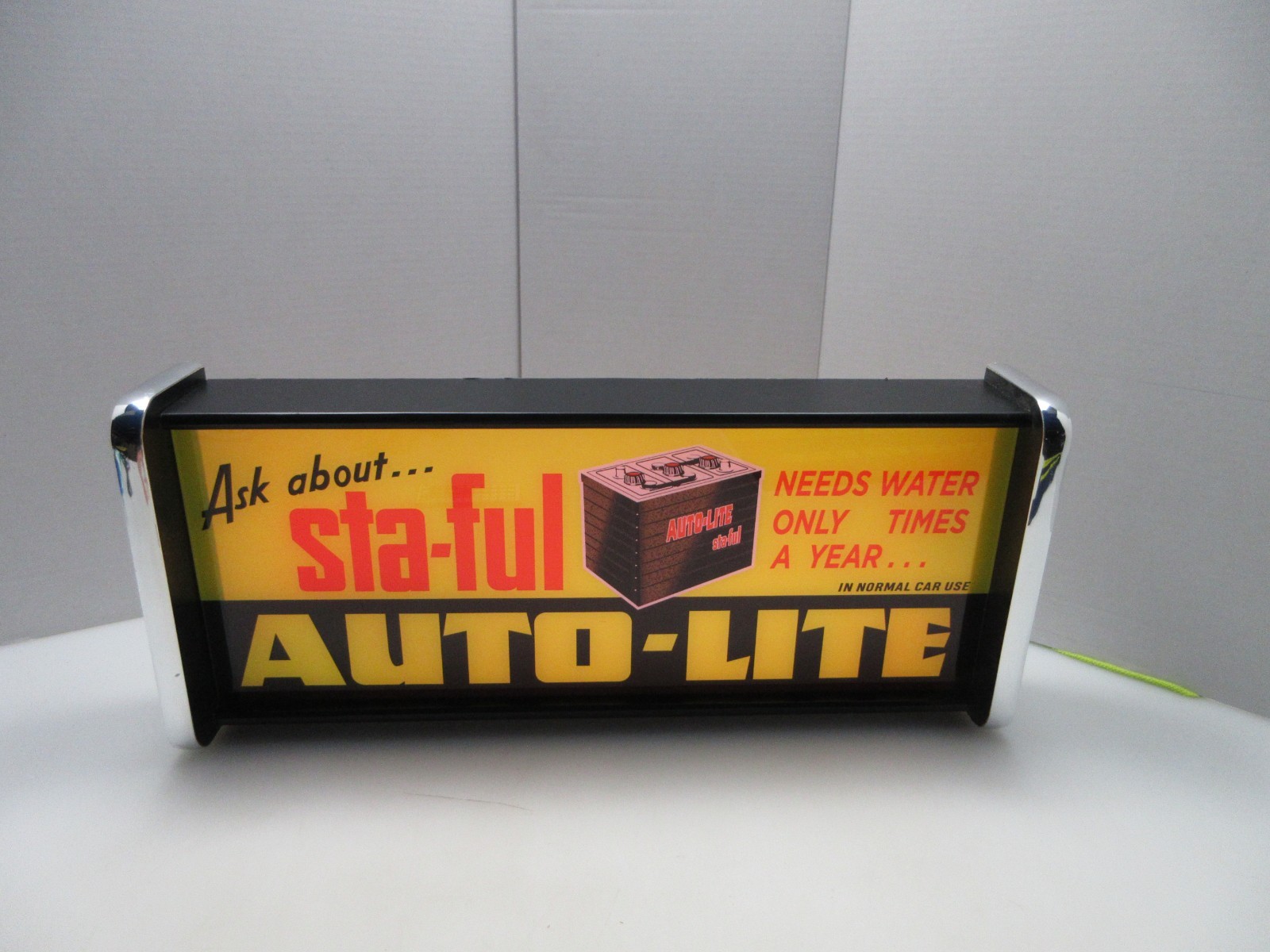 Auto-Lite Sta-Ful LED Display lighted sign lightbox Wall Hanging Light Auto-Lite Sta-Ful LED Display lighted sign lightbox Wall Hanging Light