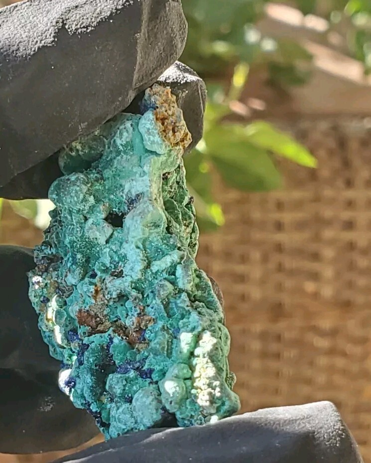 AZURITE/MALACHITE ON MATRIX FROM Zambia 20g Ss16 AZURITE/MALACHITE ON MATRIX FROM Zambia 20g Ss16