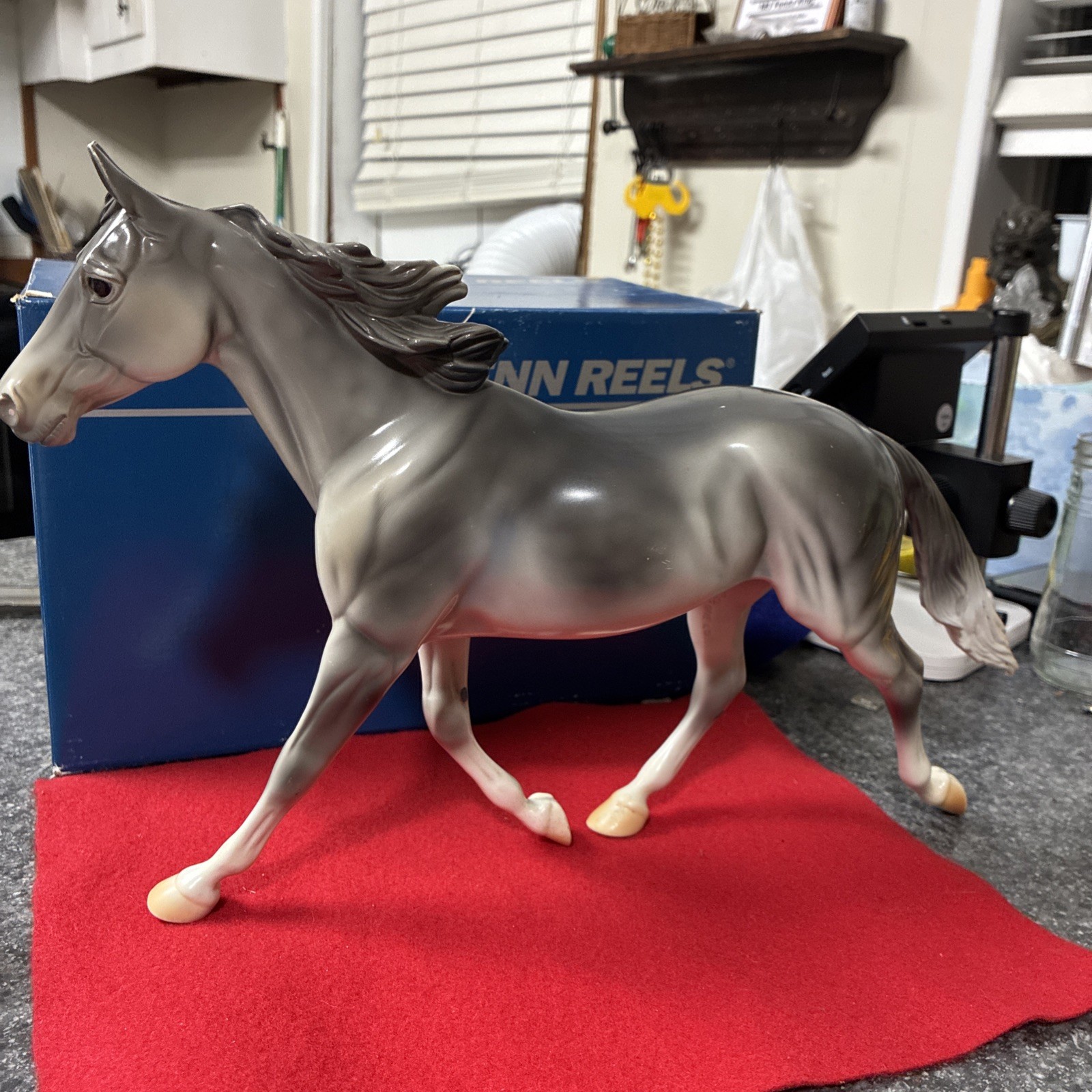 PETER STONE HORSE SHEZA DORABLE DAPPLE GREY HORSE correct me if I’m wrong  PETER STONE HORSE SHEZA DORABLE DAPPLE GREY HORSE correct me if I’m wrong 