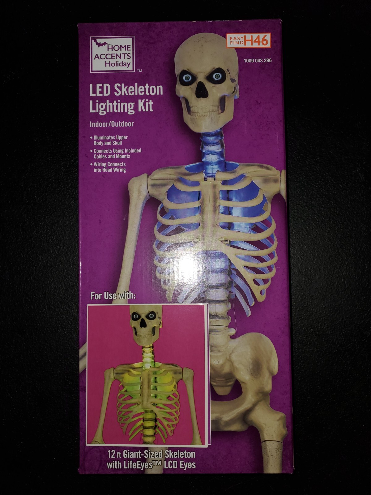 12 Ft Skeleton LED Home Accents Holiday Lighting Kit Home Depot
