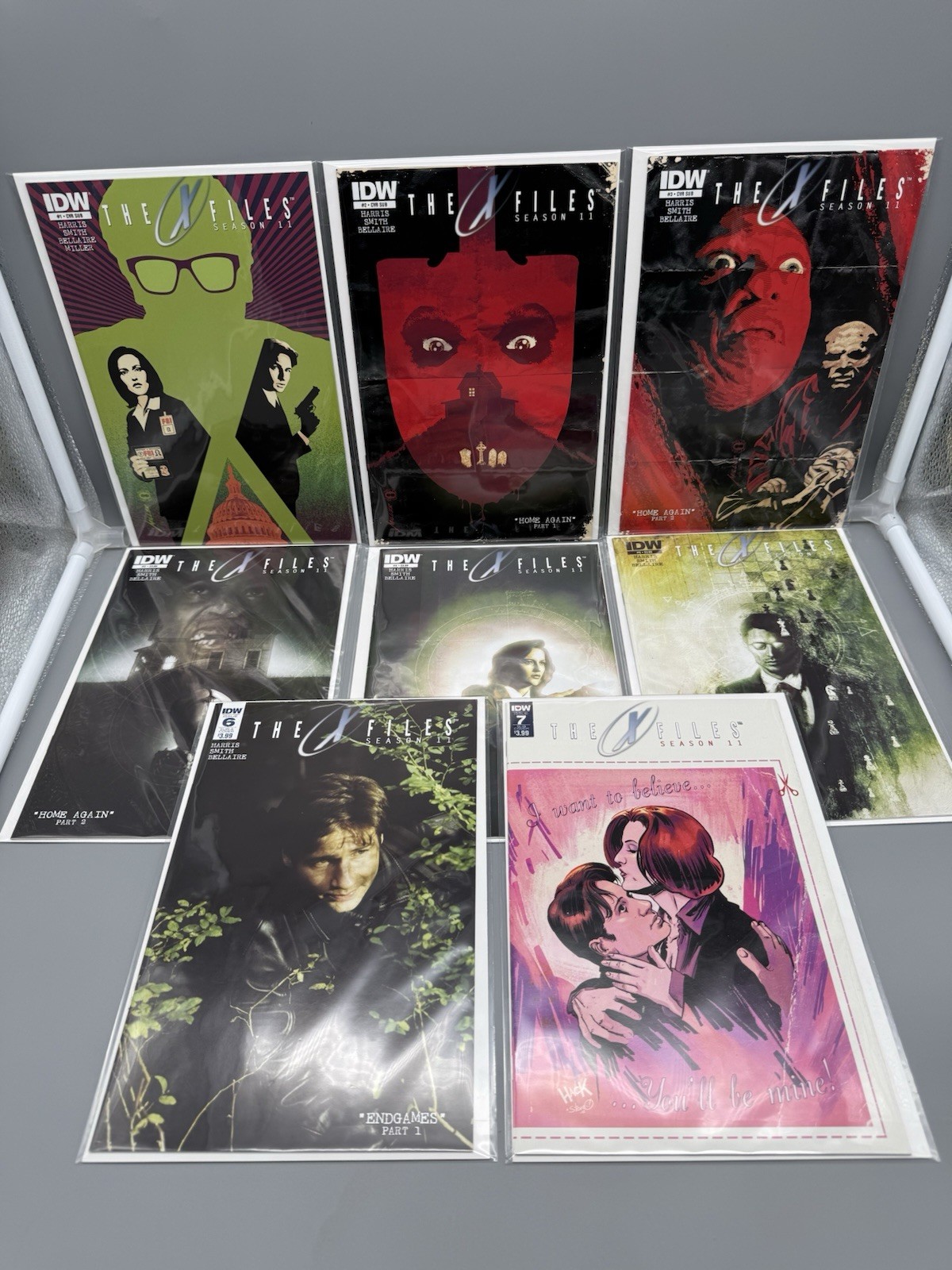 IDW Comics The X-Files: Season 11 #1-7 (2016) SUB COVER #1, 2, 3, 6 & 7 HTF IDW Comics The X-Files: Season 11 #1-7 (2016) SUB COVER #1, 2, 3, 6 & 7 HTF