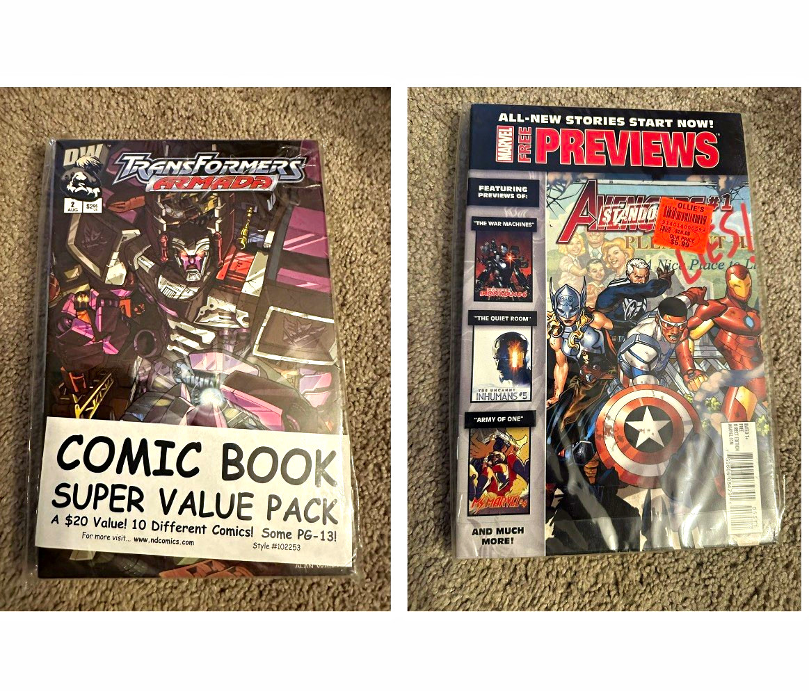 Comic Book Lot Dragon Ball Z #1 Pokemon #3 Transformers Supreme Manga 10 Items