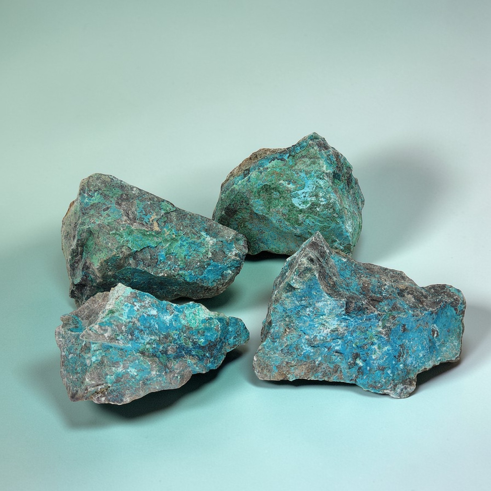 Chrysocolla, 5.5+ lbs, Peru, cabbing rough, #R-7019 Chrysocolla, 5.5+ lbs, Peru, cabbing rough, #R-7019