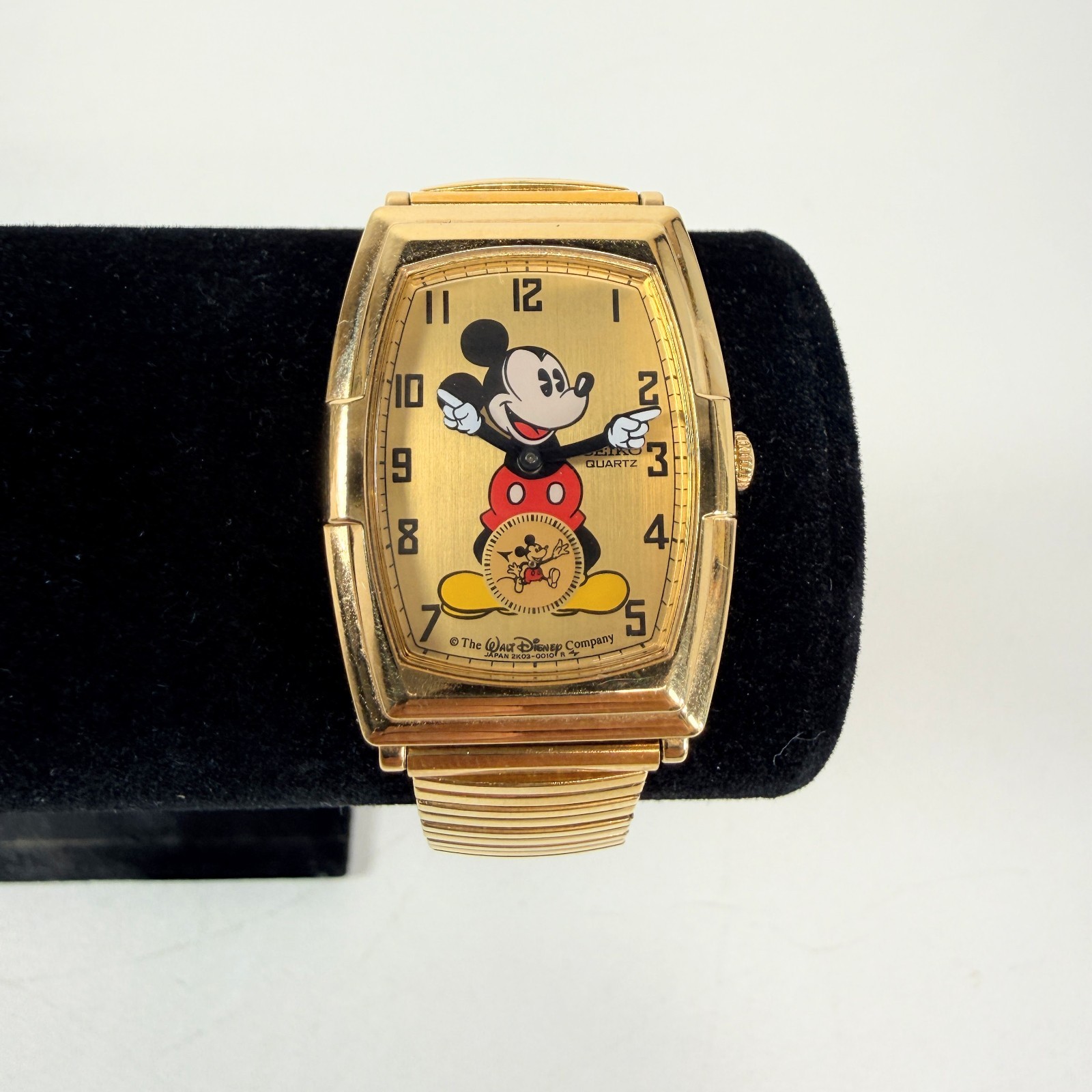 Vintage 1988 Seiko Mickey Mouse 60th Anniversary Watch 2K03-5009 Japan Vintage 1988 Seiko Mickey Mouse 60th Anniversary Watch 2K03-5009 Japan