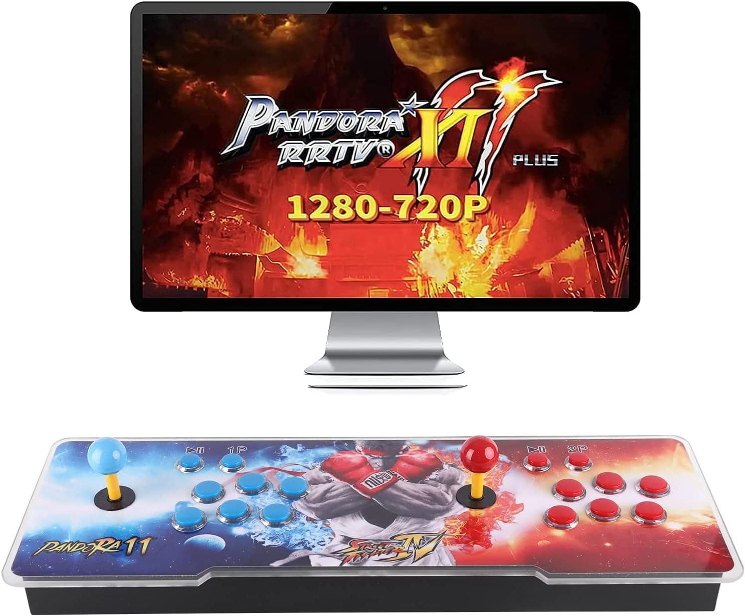Pandora'S Box 11 Arcade Game Console, 30000 Games, 3D Support, Upgraded CPU, 4-P Pandora'S Box 11 Arcade Game Console, 30000 Games, 3D Support, Upgraded CPU, 4-P