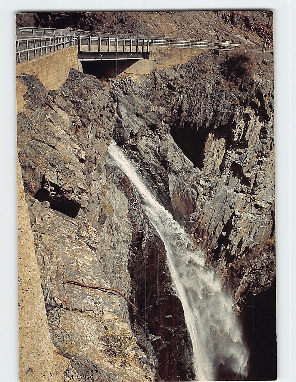 Postcard Bear Creek Falls Southwestern Colorado USA Postcard Bear Creek Falls Southwestern Colorado USA