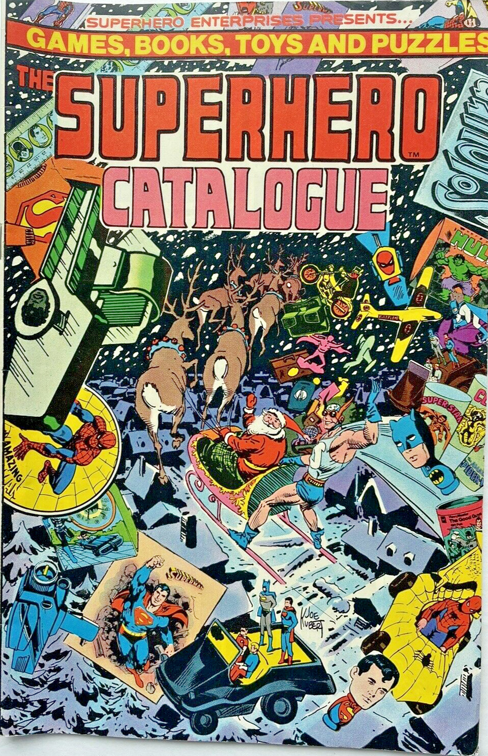 The Superhero Catalogue Vol.  No. 5 (Fall 1977)  Games, Books, Toys & Puzzles