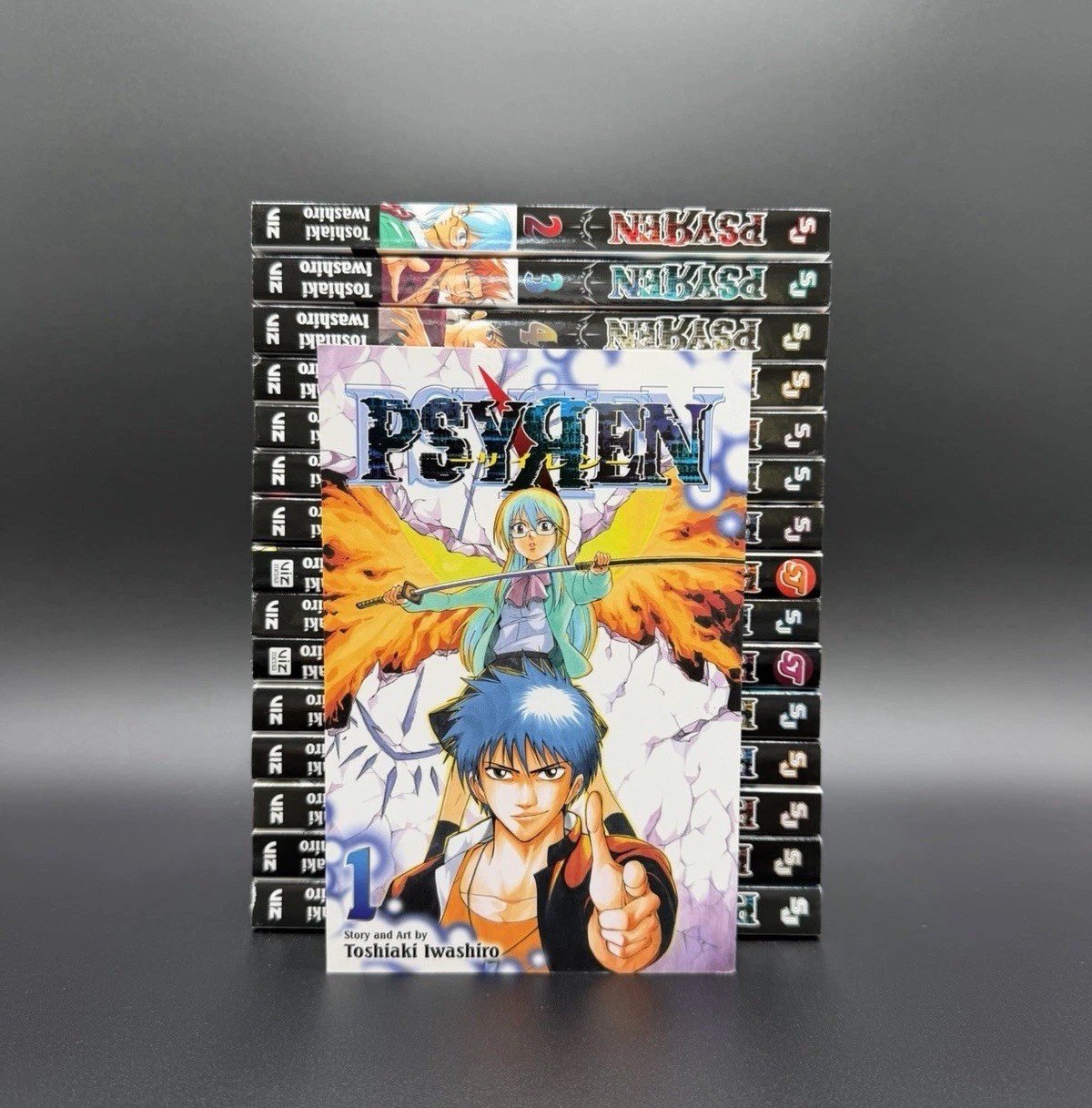 Psyren Manga Complete Set Brand New 1-16 English Viz Media Authentic Psyren Manga Complete Set Brand New 1-16 English Viz Media Authentic