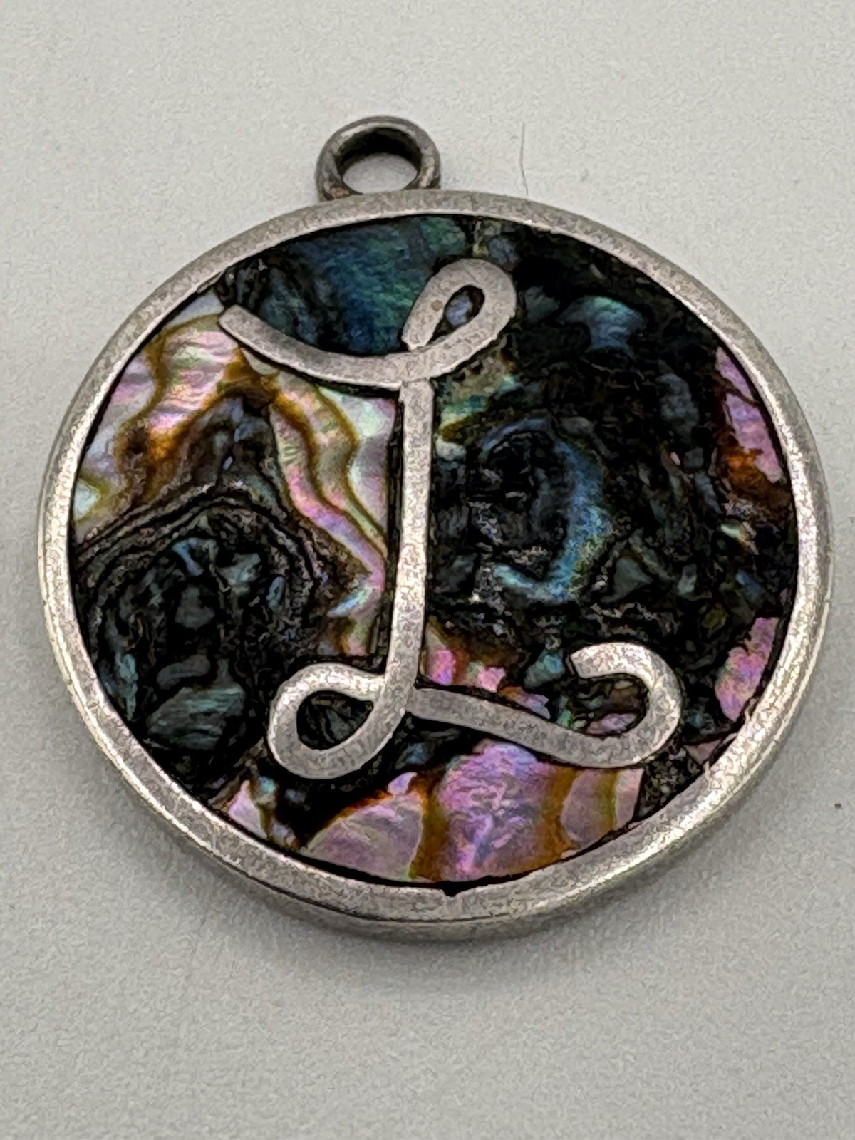Vintage 1950s 60s Los Castillo Taxco Sterling Silver Abalone Eagle 15 L Pendant Vintage 1950s 60s Los Castillo Taxco Sterling Silver Abalone Eagle 15 L Pendant