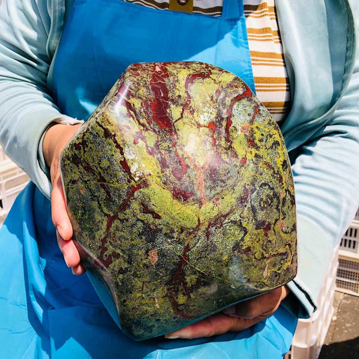 20.5LB Natural Large Polished Dragon Blood Jasper Freeform Mineral Specimen 5939 20.5LB Natural Large Polished Dragon Blood Jasper Freeform Mineral Specimen 5939