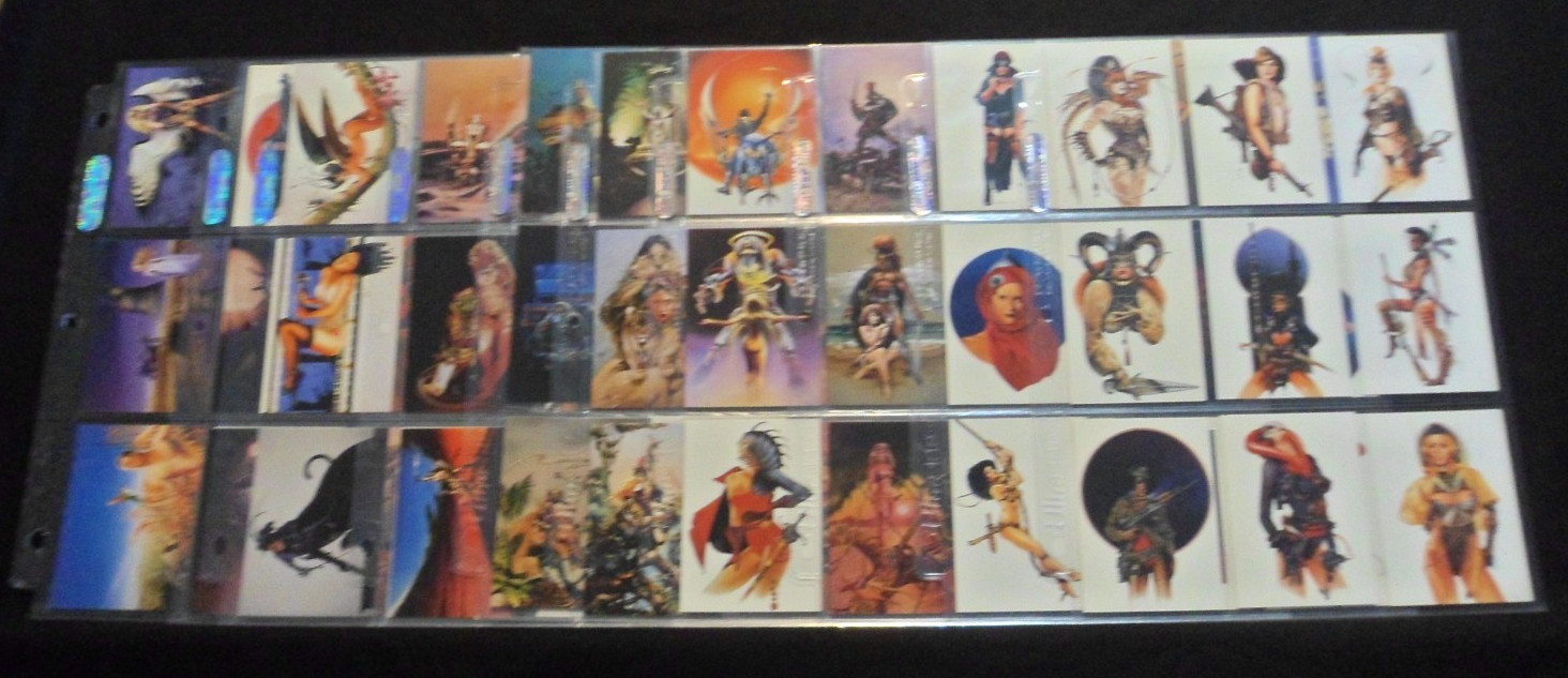 1994 FPG Chris Achilleos Series Two COMPLETE SET of 90 Base Trading Cards (1-90) 1994 FPG Chris Achilleos Series Two COMPLETE SET of 90 Base Trading Cards (1-90)