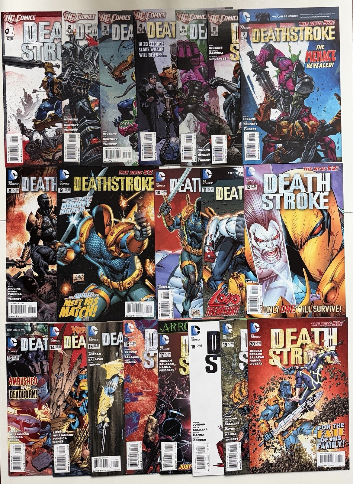 Deathstroke #1 2 3 4 5 6 7 8 9 10 11 12 13 14 15 16 17 18 19 20 Full Set 2011 Deathstroke #1 2 3 4 5 6 7 8 9 10 11 12 13 14 15 16 17 18 19 20 Full Set 2011