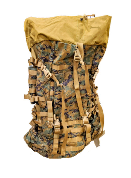 USMC GEN 2 ILBE MARPAT MAIN Bag with internal frame. USMC GEN 2 ILBE MARPAT MAIN Bag with internal frame.