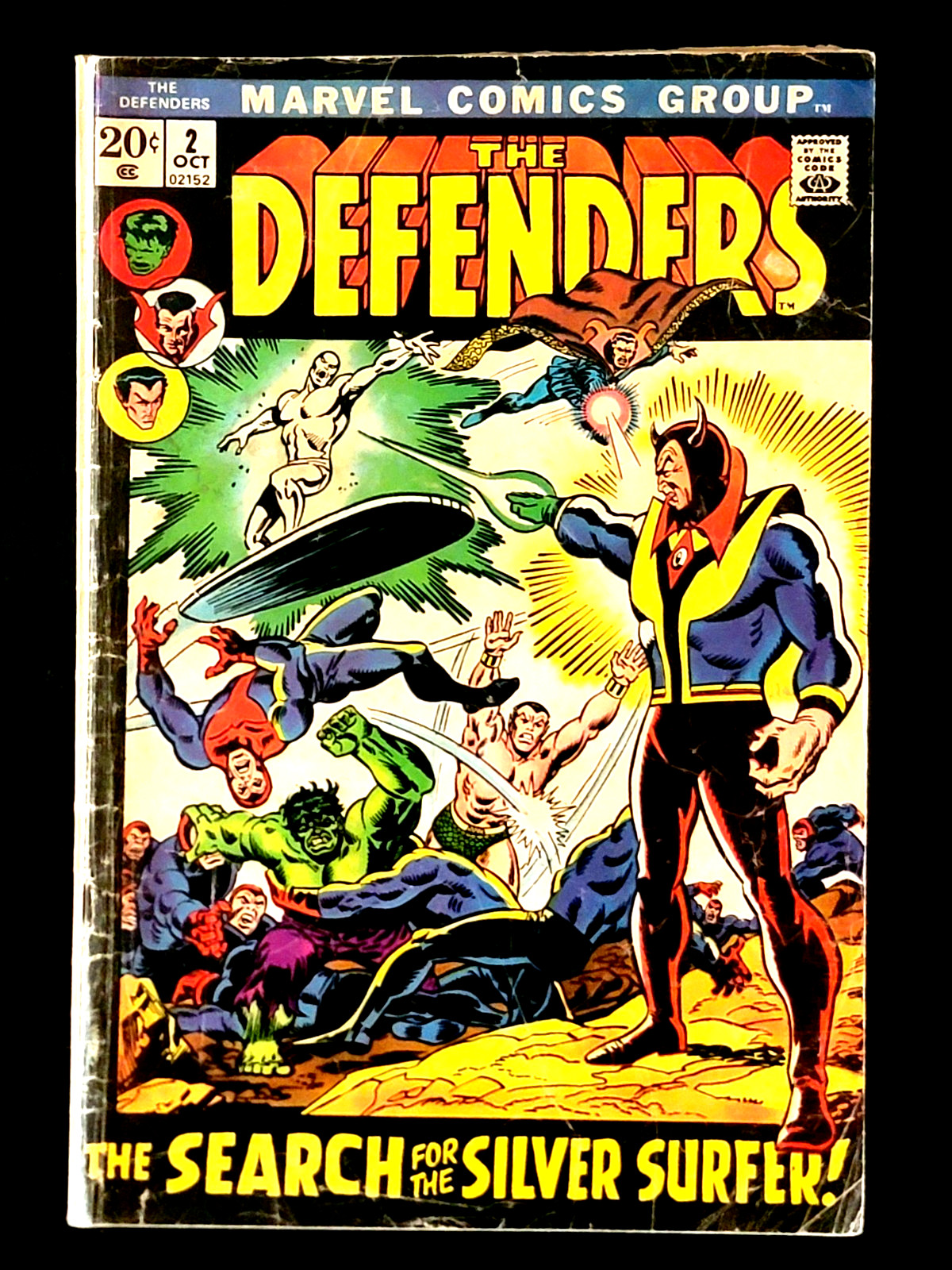 Defenders #2 (Oct 1972, Marvel) Defenders #2 (Oct 1972, Marvel)