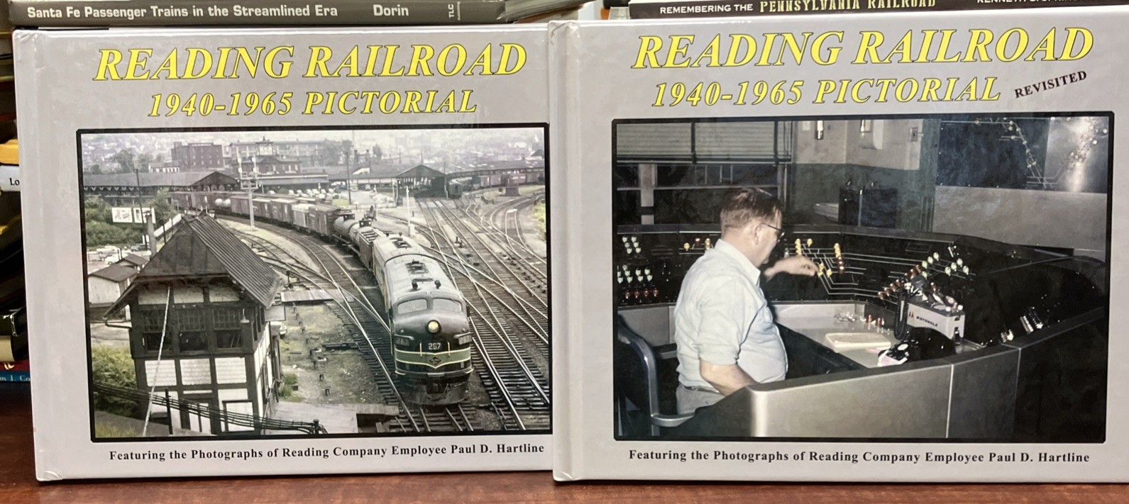 Reading Railroad 1940-1965 & Revisited by Benjamin Bernhart (2-Volumes) Reading Railroad 1940-1965 & Revisited by Benjamin Bernhart (2-Volumes)