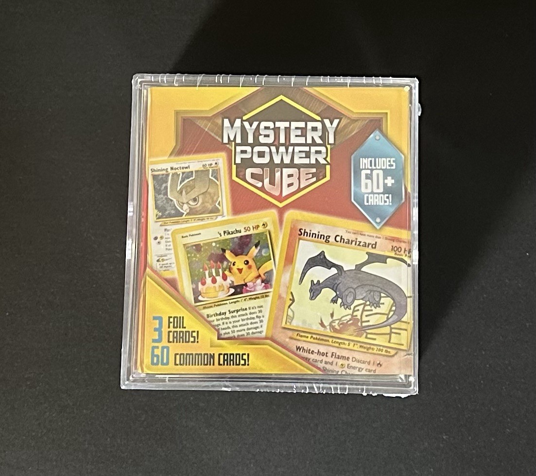 Pokemon Mystery Power Cube 2018 Charizard Gold Star Cover - New Sealed Pokemon Mystery Power Cube 2018 Charizard Gold Star Cover - New Sealed