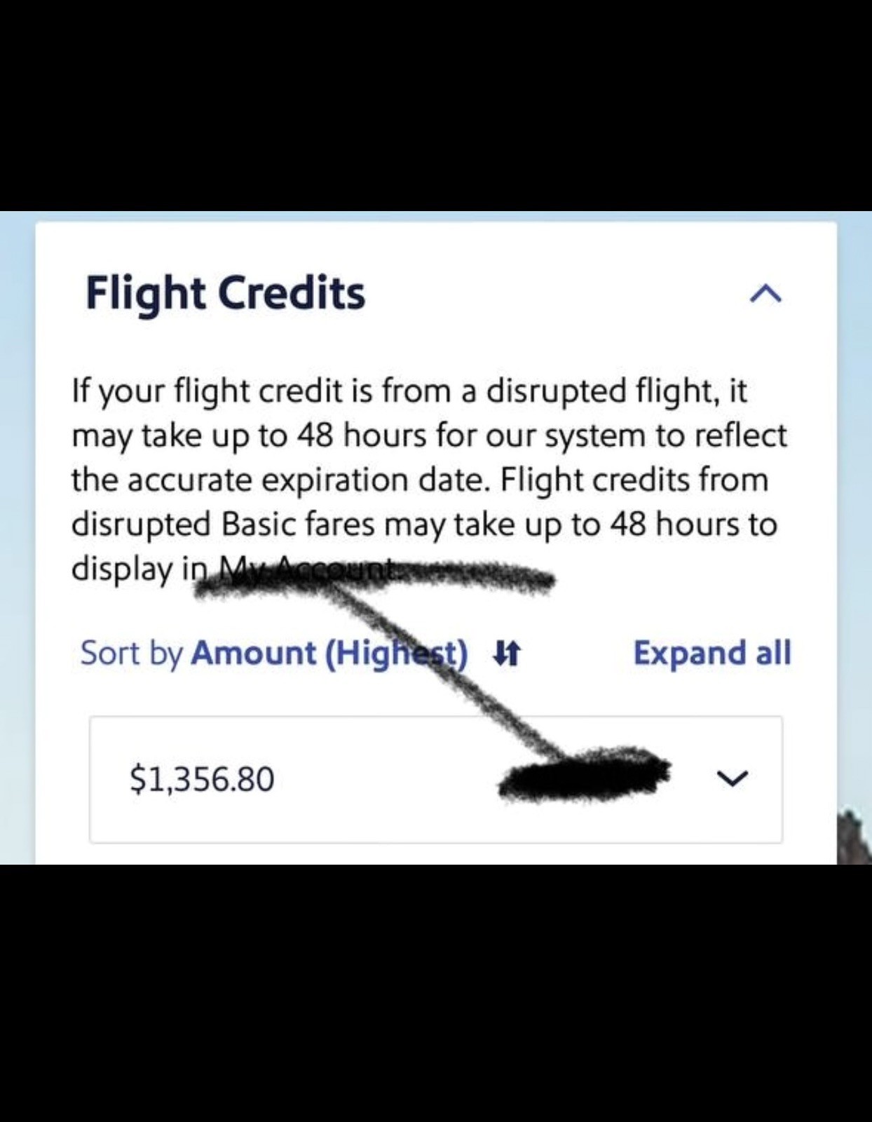 Southwest Airlines $1,356.80 Transferable Flight Credit [DIGITAL DELIVERY]