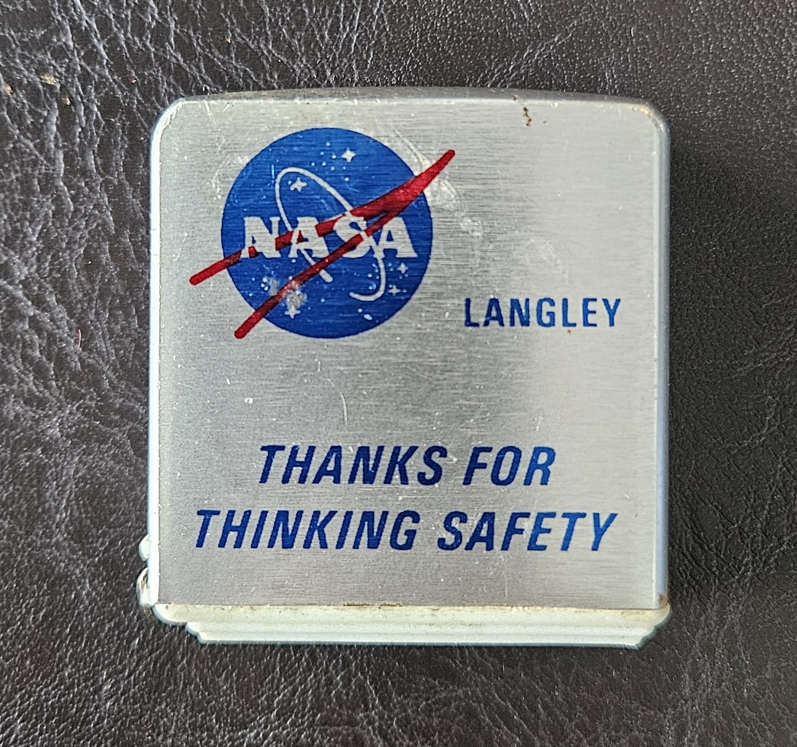 NASA Langley Park Avenue Mini Tape Measure Vintage USA Space Astronaut NASA Langley Park Avenue Mini Tape Measure Vintage USA Space Astronaut