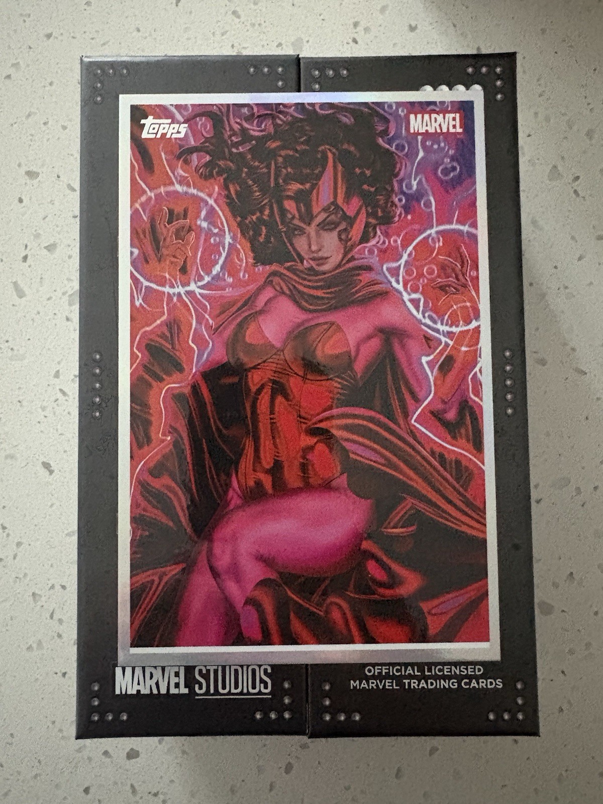 2026 Topps Marvel Vault SCARLET WITCH ORIGINALS BOX TOPPER ART With Box 2026 Topps Marvel Vault SCARLET WITCH ORIGINALS BOX TOPPER ART With Box