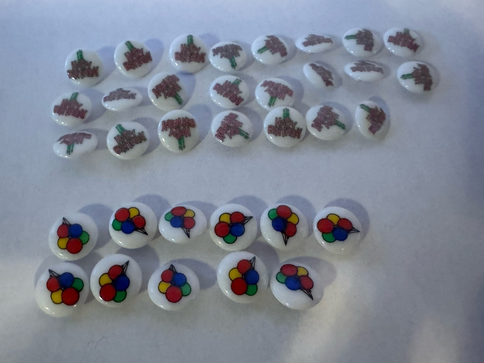 JHB International Vintage Novelty Shank Buttons Birthday, 34 Pieces JHB International Vintage Novelty Shank Buttons Birthday, 34 Pieces