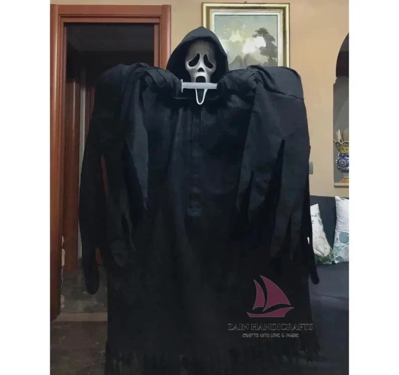 ZAIN Halloween Ghost face, Scary costumes, horror costume christmas gift ZAIN Halloween Ghost face, Scary costumes, horror costume christmas gift