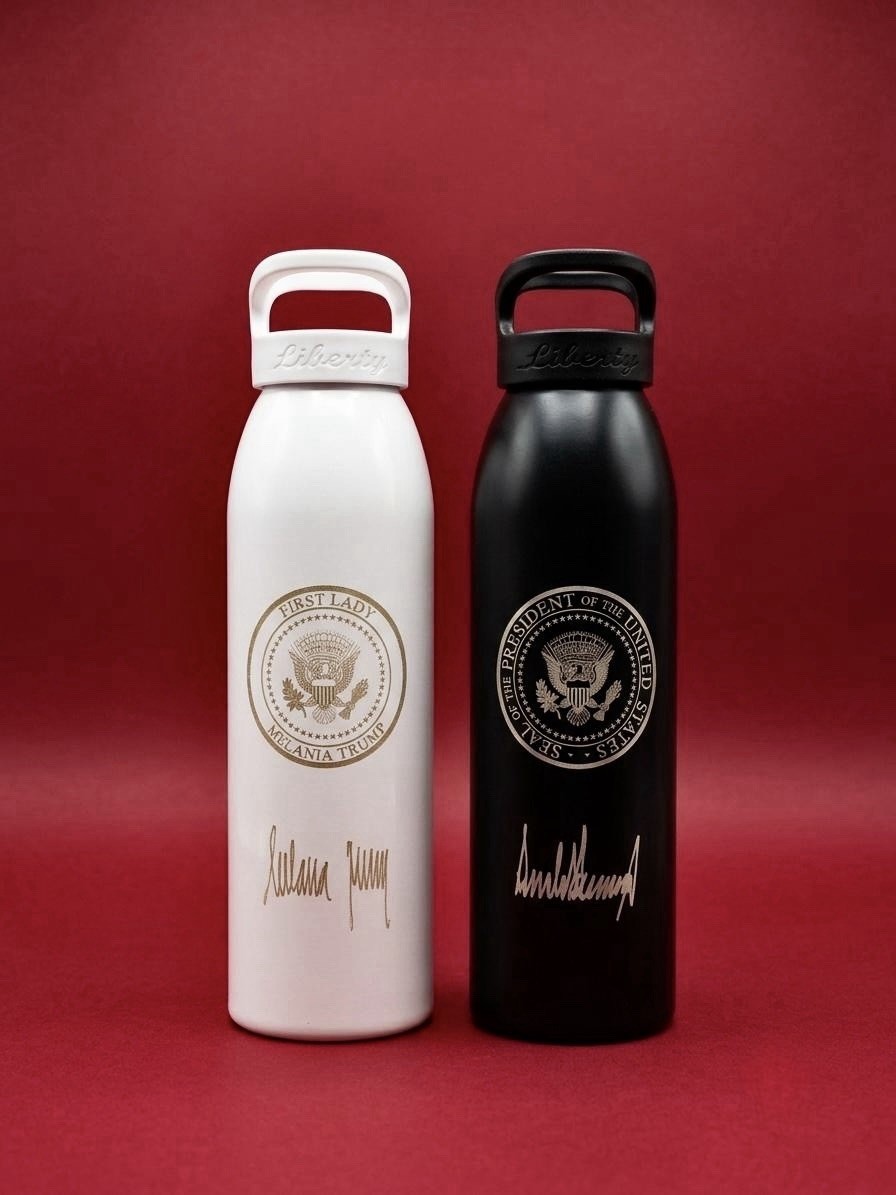 Rare Authentic President Donald J. Trump Seal Signature VIP White House Bottles Rare Authentic President Donald J. Trump Seal Signature VIP White House Bottles