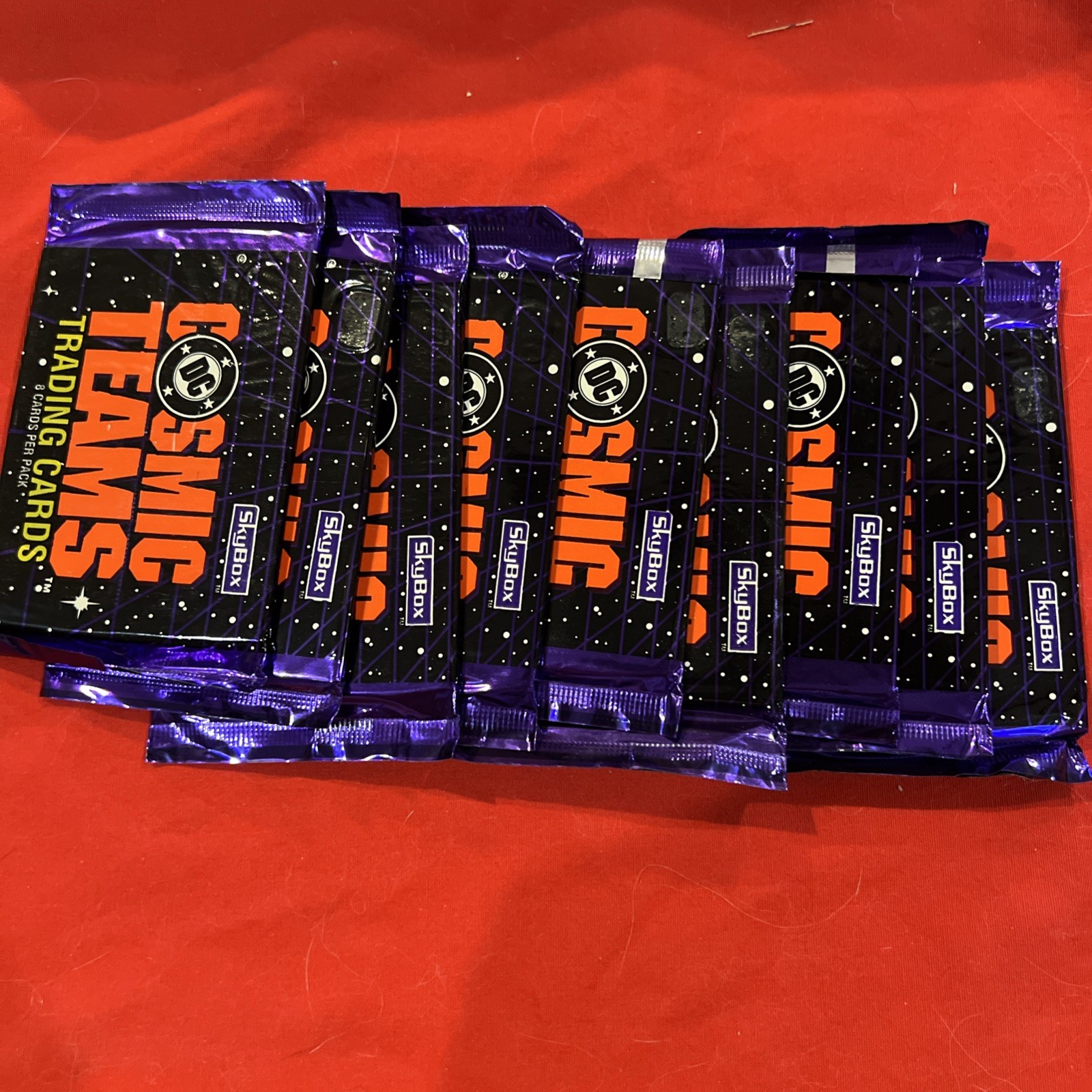 Skybox DC Cosmic Teams Factory Sealed (9) packs  