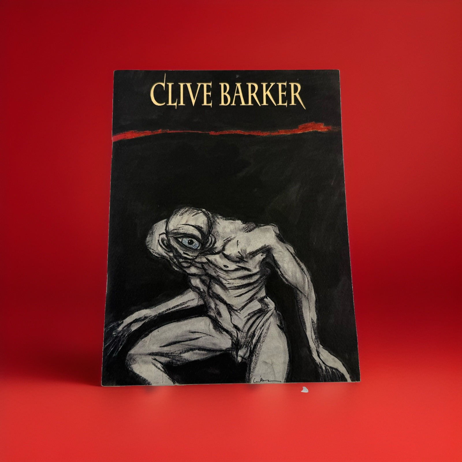 SIGNED Clive Barker 1993 Bess Cutler Gallery Exhibition Catalog,Rare/Uninscribed