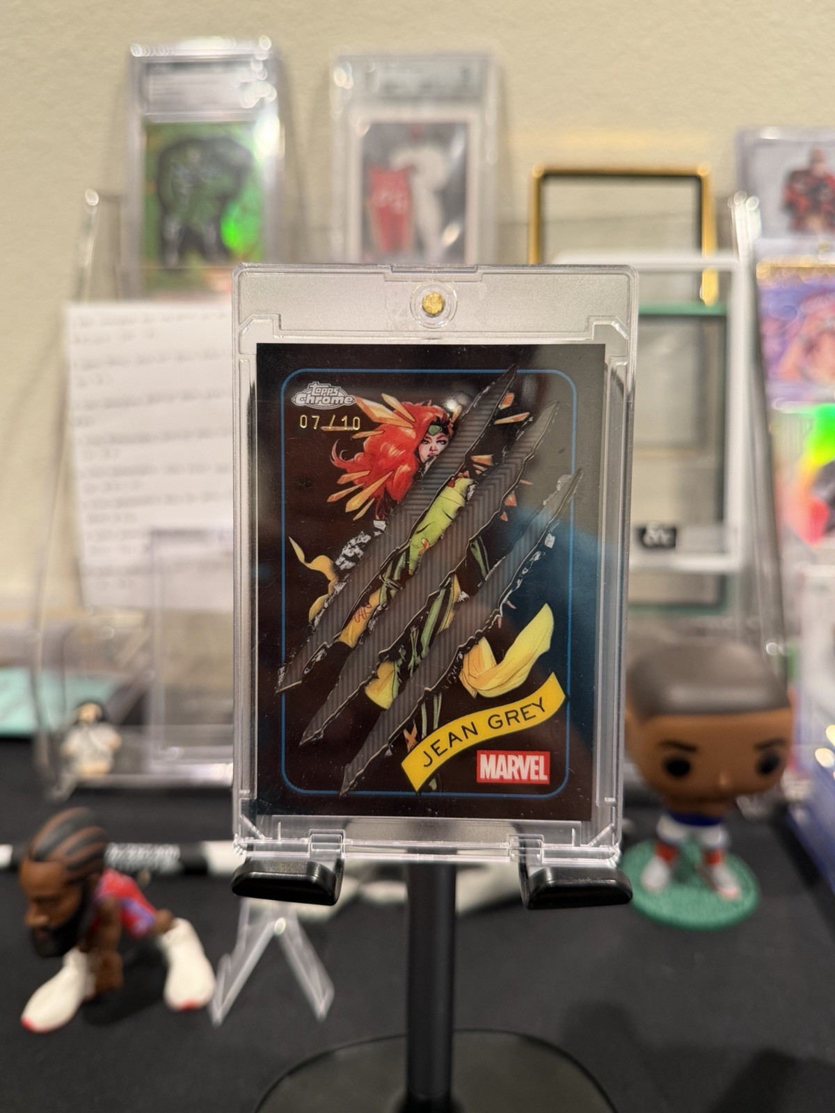 2025 Topps Chrome Marvel Jean Grey Clawed Black Refrector 07/10 #94 SSP FLAWLESS 2025 Topps Chrome Marvel Jean Grey Clawed Black Refrector 07/10 #94 SSP FLAWLESS
