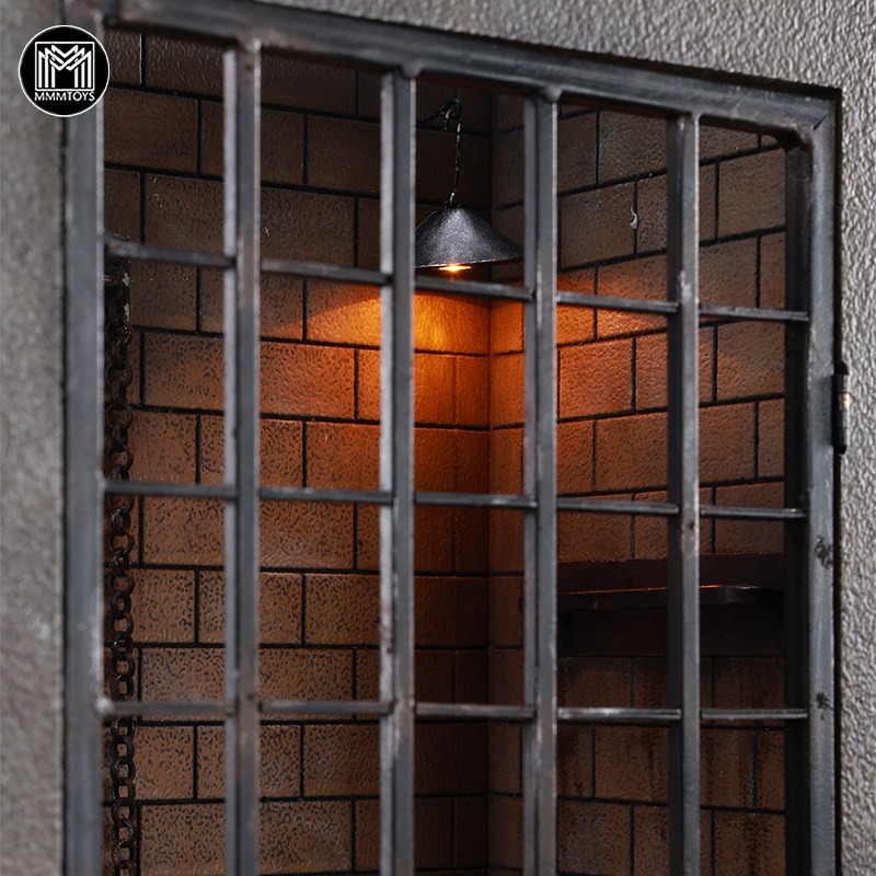 MMMTOYS 1/12 Shadow Prison Platform Scene Imprisonment Prison Building Ornament MMMTOYS 1/12 Shadow Prison Platform Scene Imprisonment Prison Building Ornament