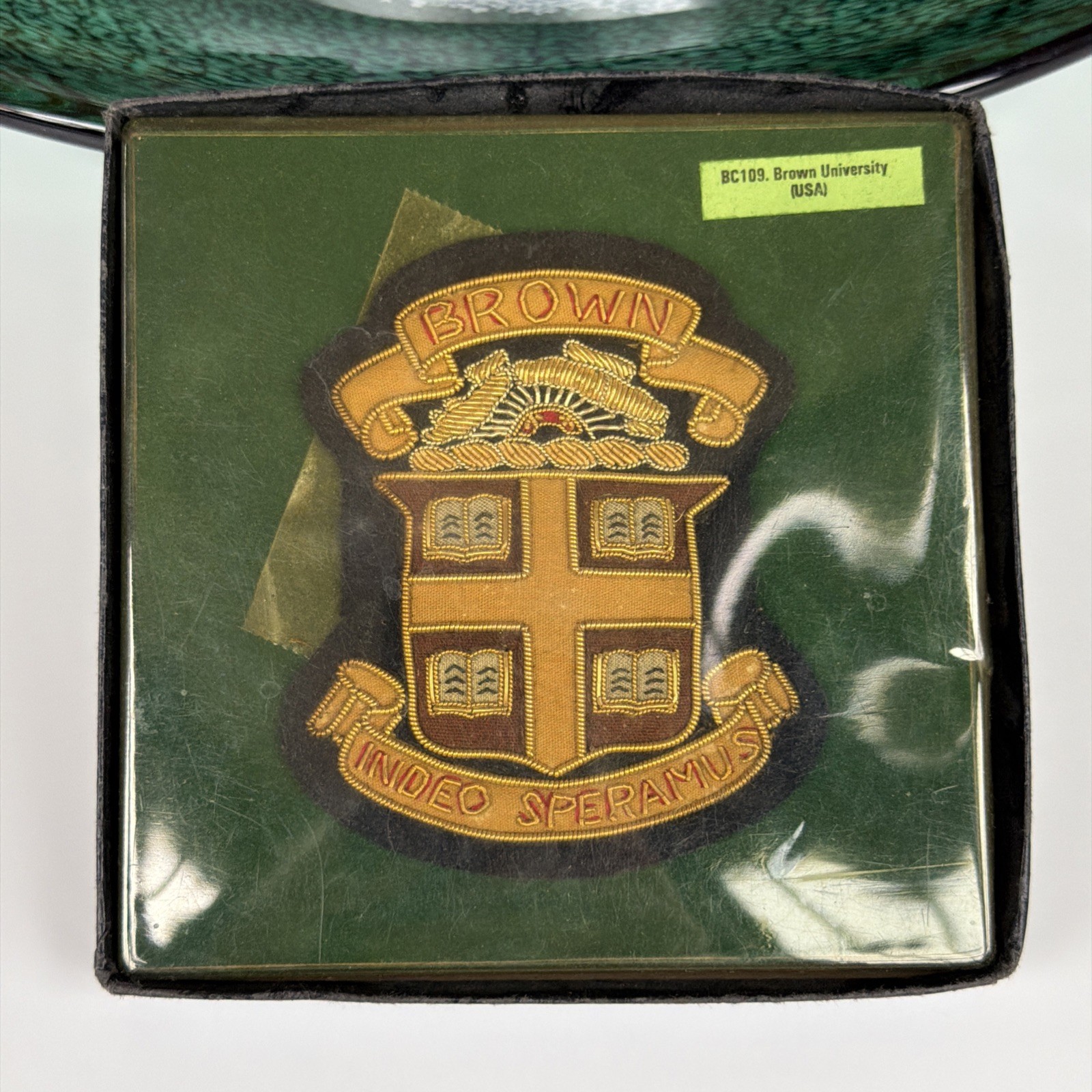 Vintage Brown University Bullion Blazer Patch NEW Dead Stock Vintage Brown University Bullion Blazer Patch NEW Dead Stock