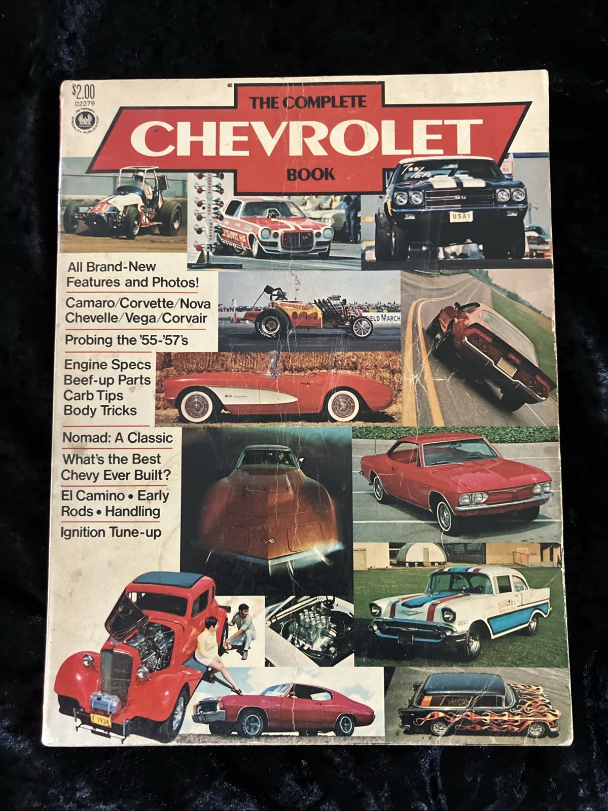 1972 The Complete Chevrolet Book Petersen Camaro/Corvette/Nova/Chevelle/Corvair