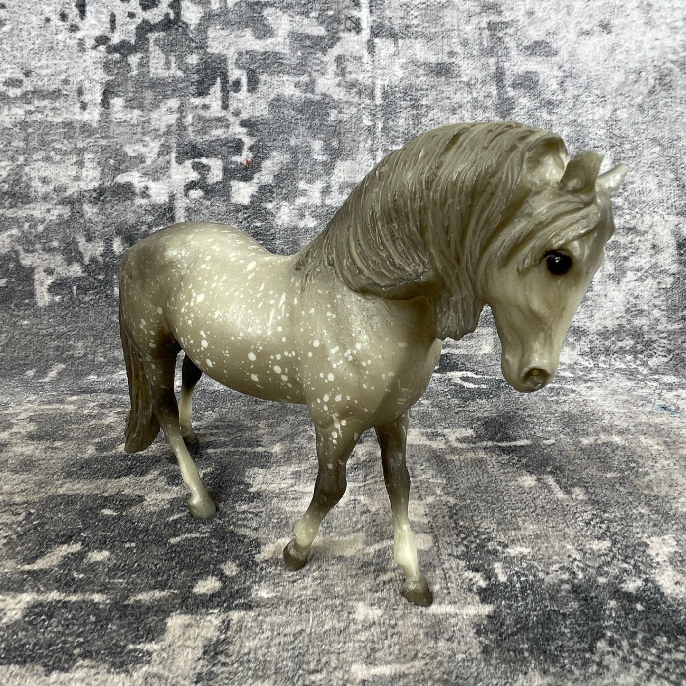 Vtg Breyer Classic Andalusian Mare Horse Model Chris Hess Dapple Grey Vtg Breyer Classic Andalusian Mare Horse Model Chris Hess Dapple Grey