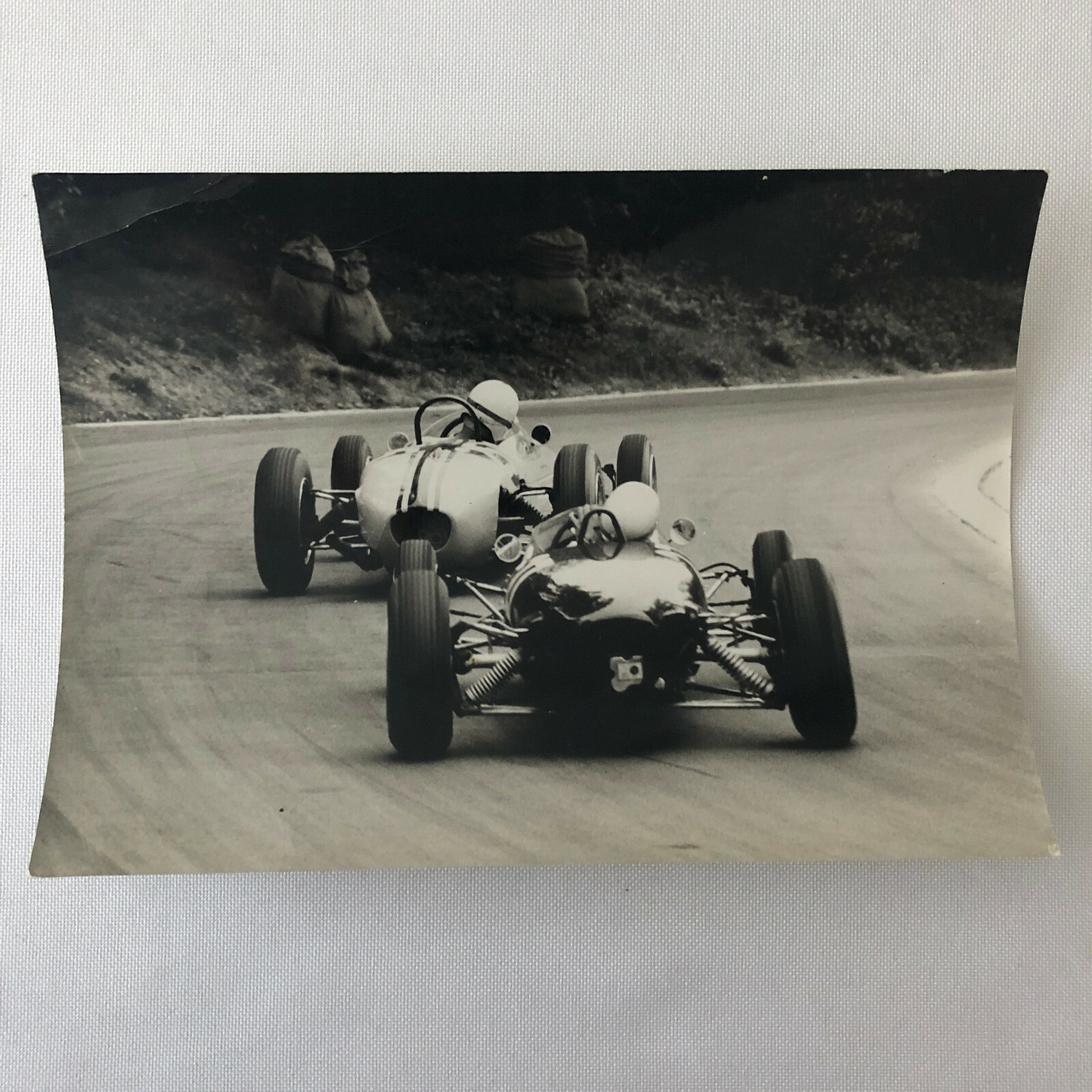 Vintage Grand Prix Racing Car Photo Photograph Print Vintage Grand Prix Racing Car Photo Photograph Print