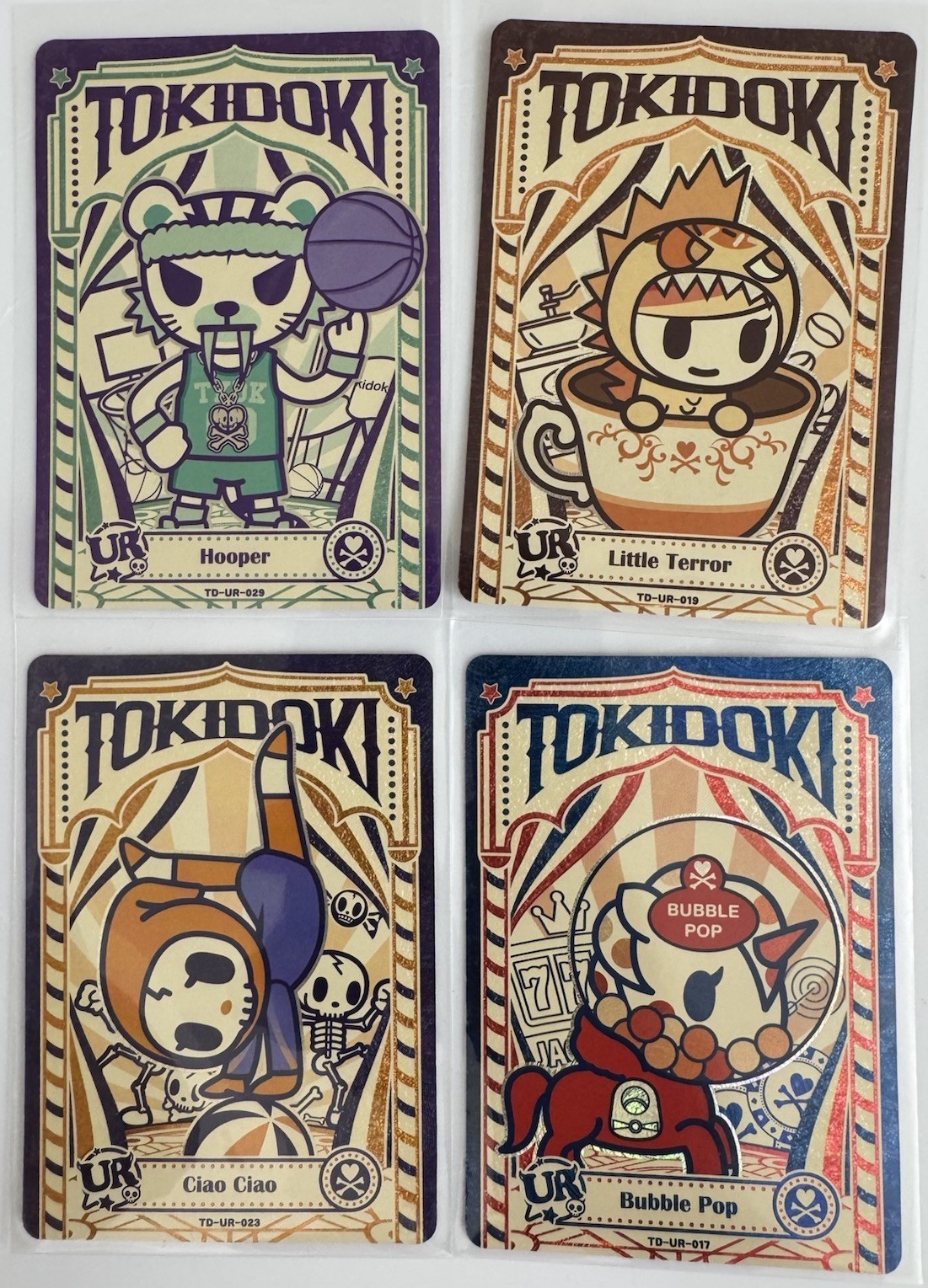 ULTRA RARE Lot of 4 -  2026 Kayou Tokidoki Wonder Voyage Series 2