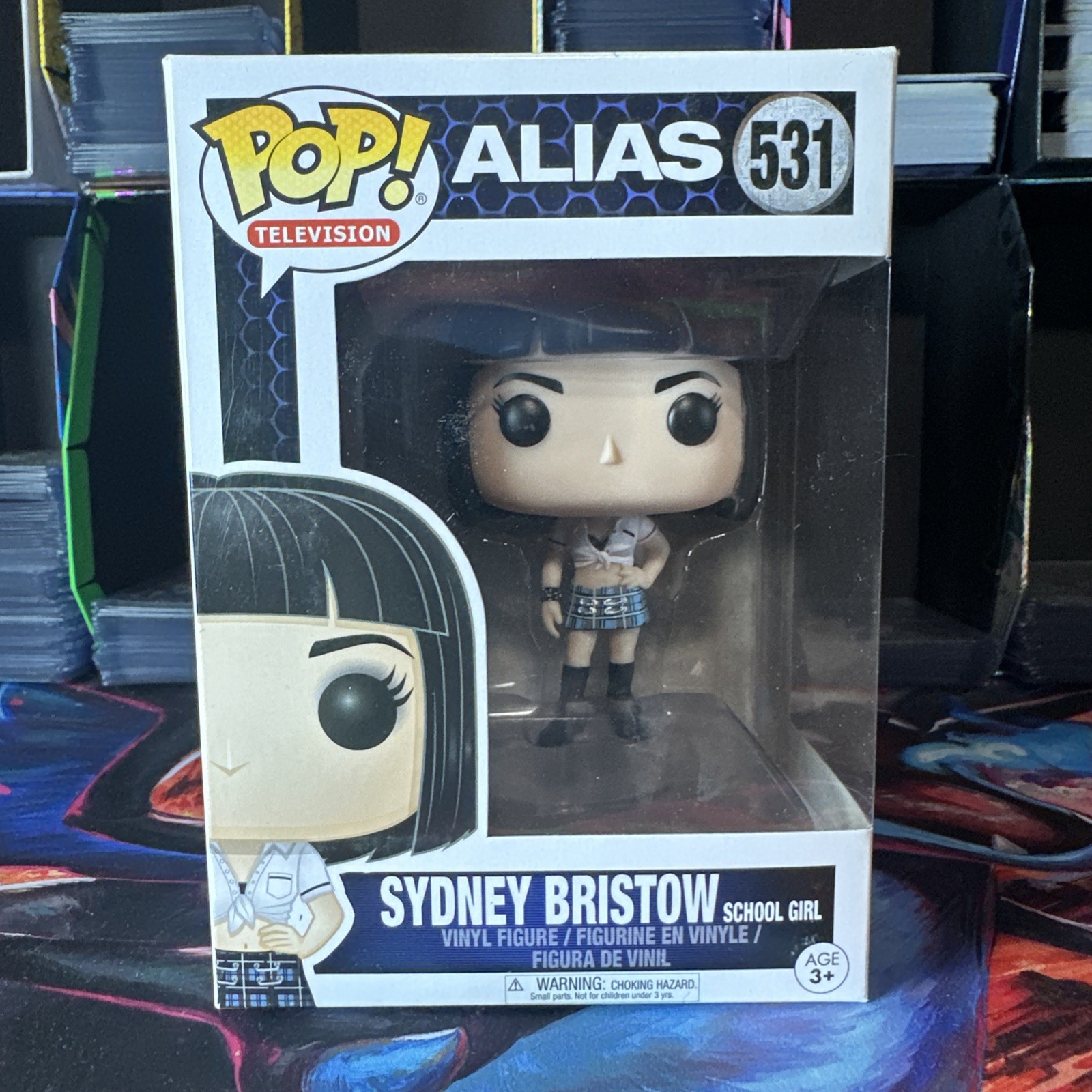 Funko Pop Television 531 Alias Sydney Bristow School Girl Pop Vinyl Figure Funko Pop Television 531 Alias Sydney Bristow School Girl Pop Vinyl Figure