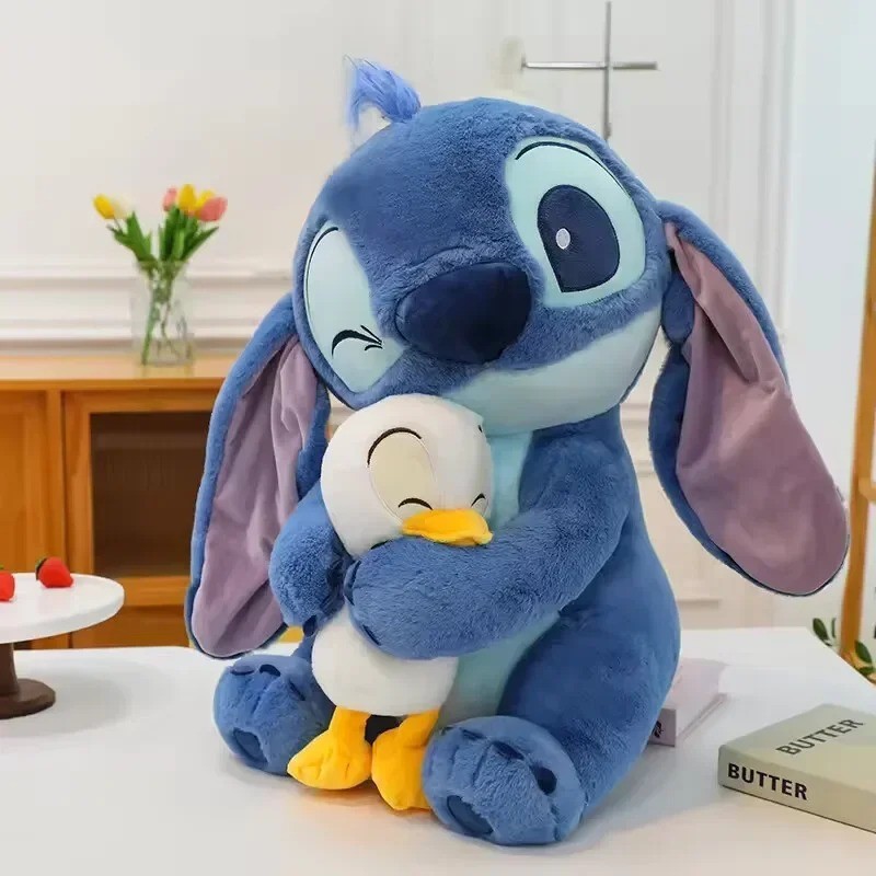 Kawaii Plush Doll Stitch Lilo Doll Cute Duck Stitch Plush Stuffed Toy